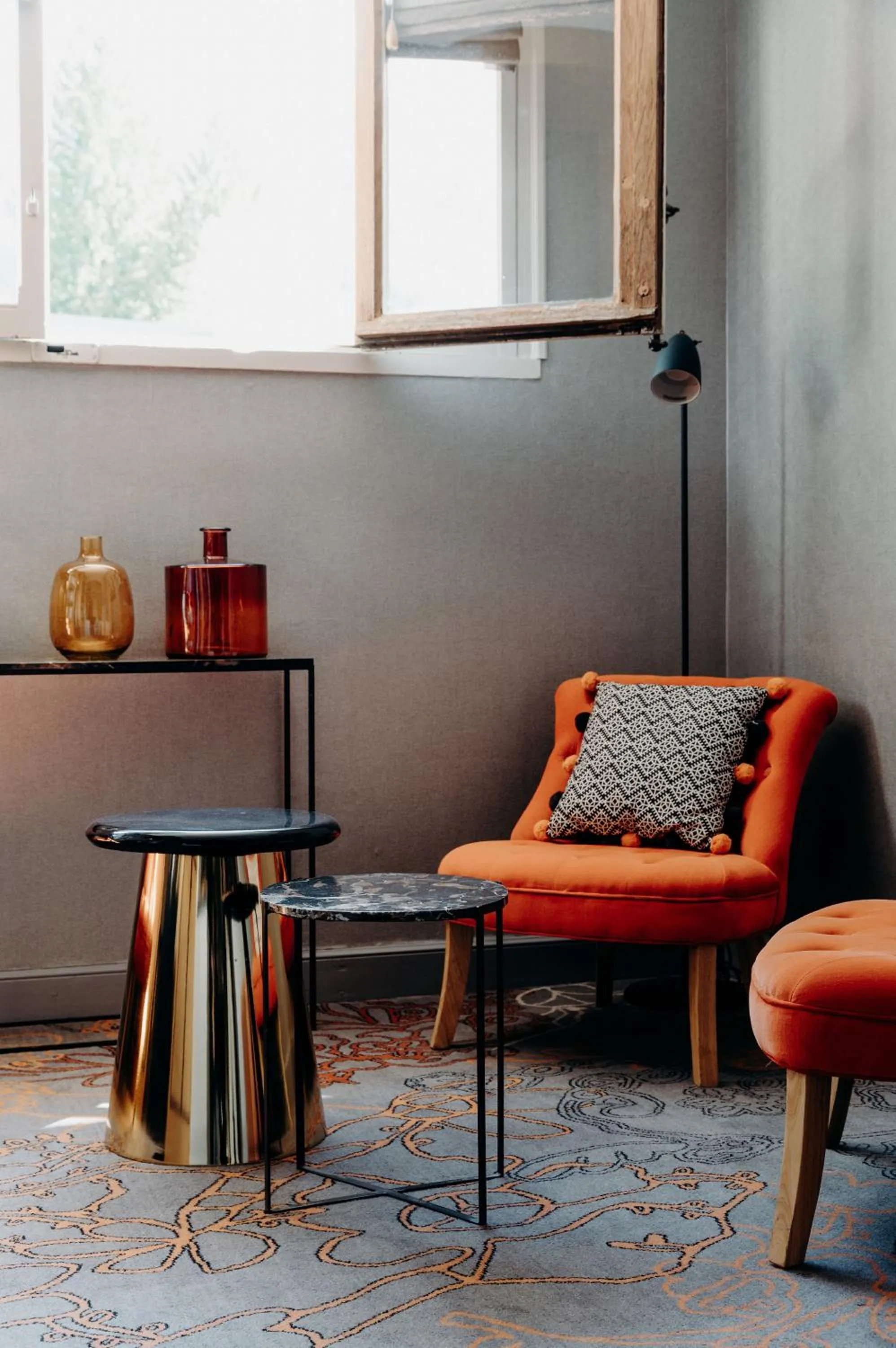 Library in Hotel Le Cottage Bise