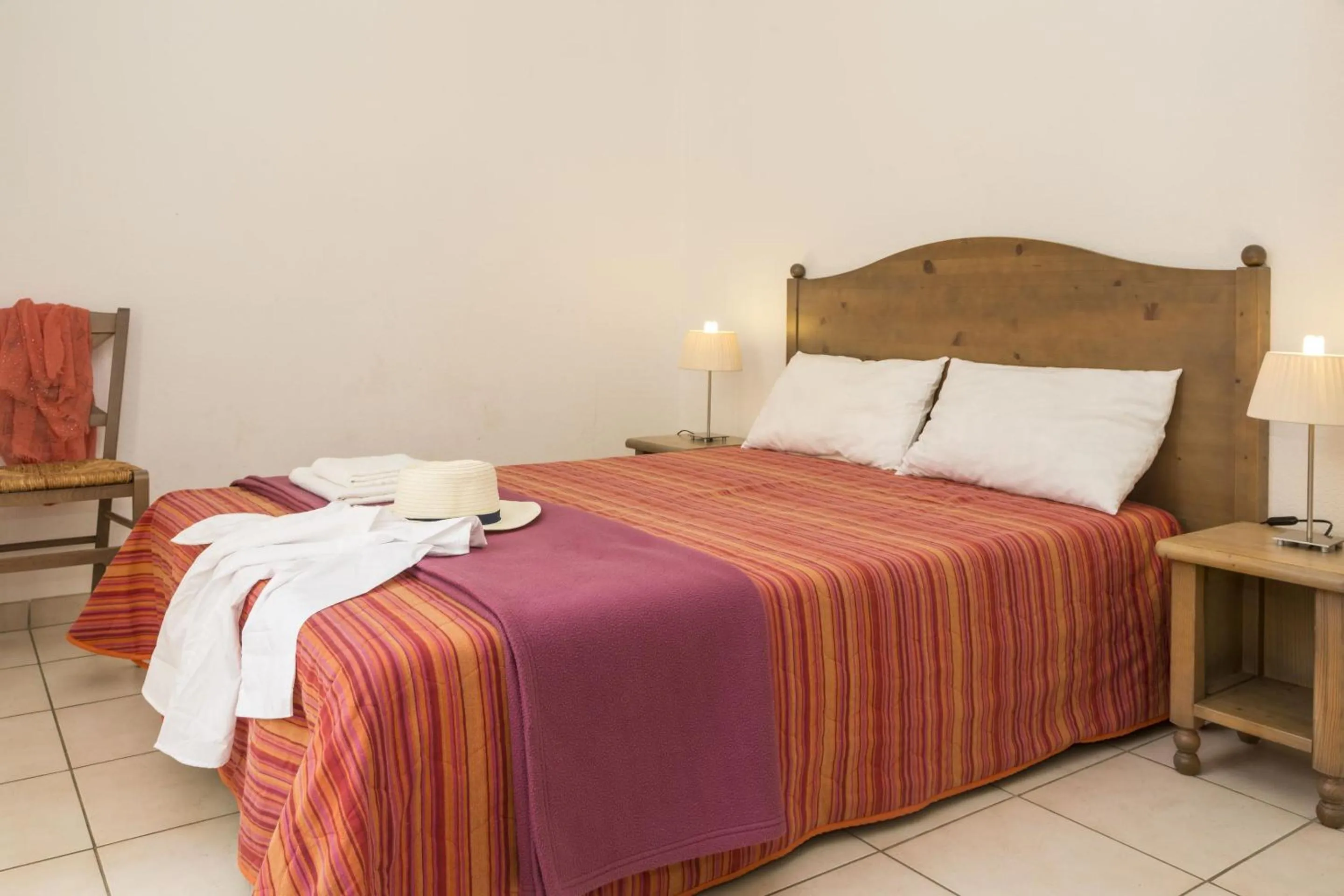 Bedroom, Bed in Résidence Odalys Les Hameaux de Capra Scorsa