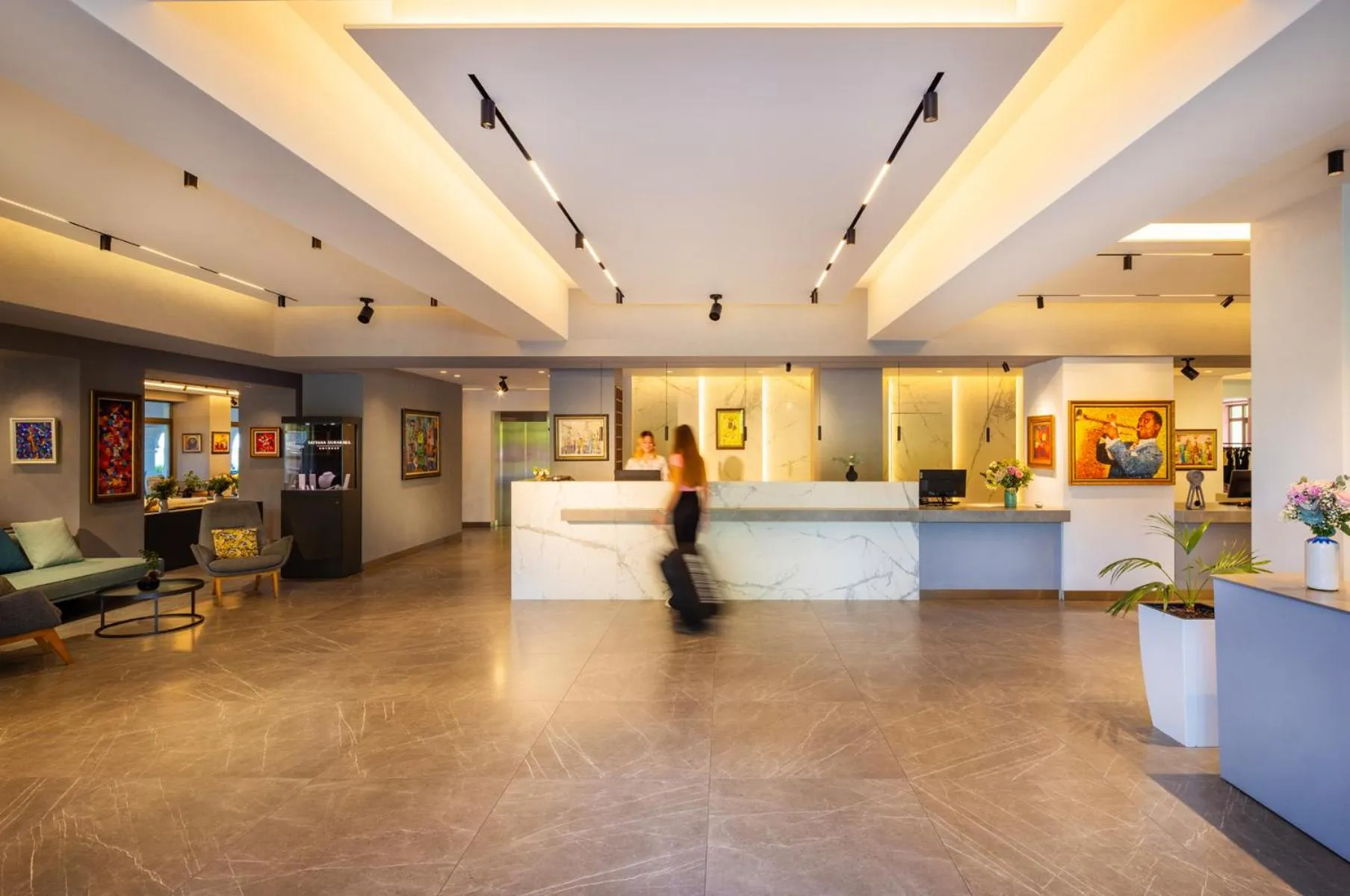 Lobby or reception in Mount Athos Resort