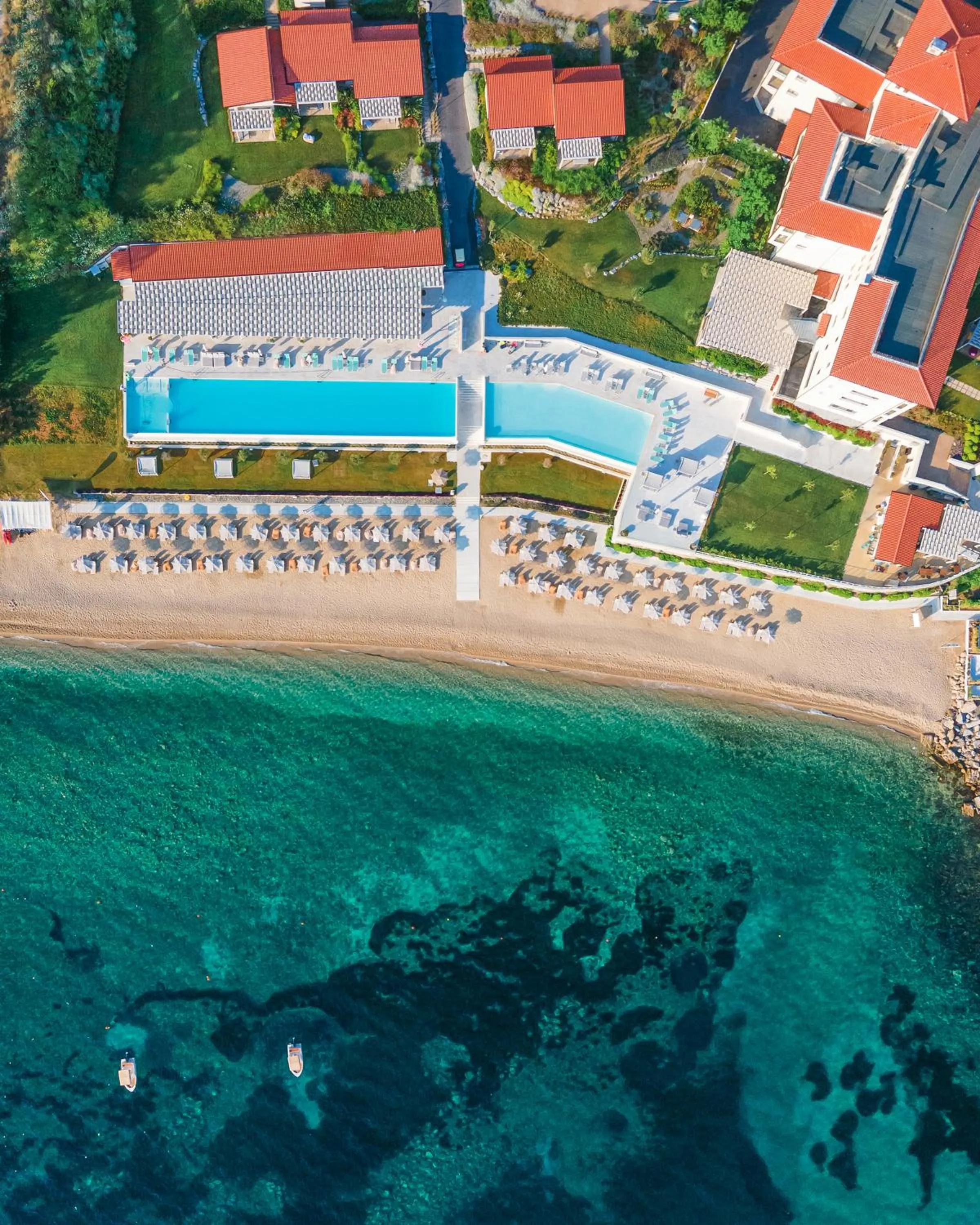 Bird's eye view in Mount Athos Resort