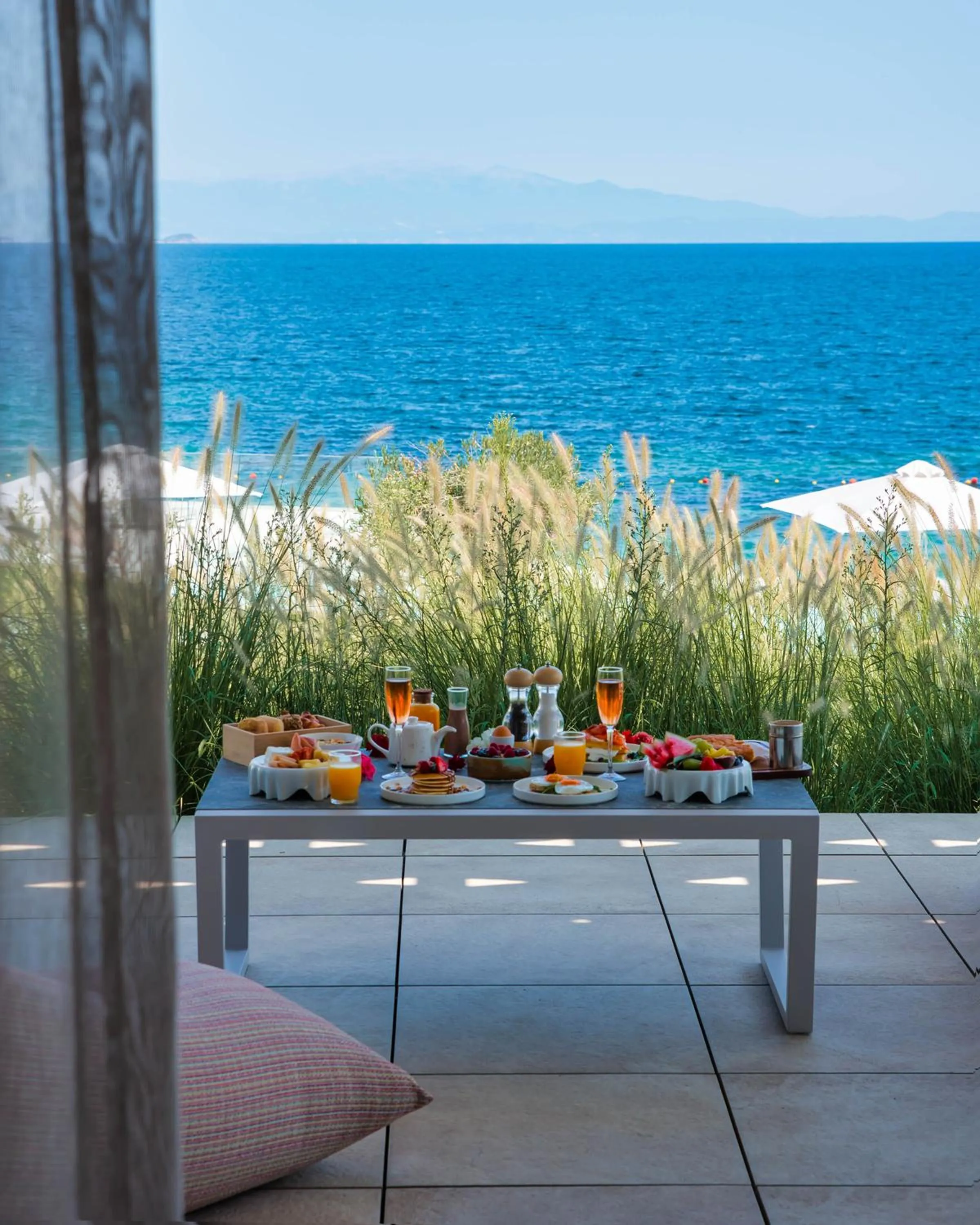 Breakfast in Mount Athos Resort