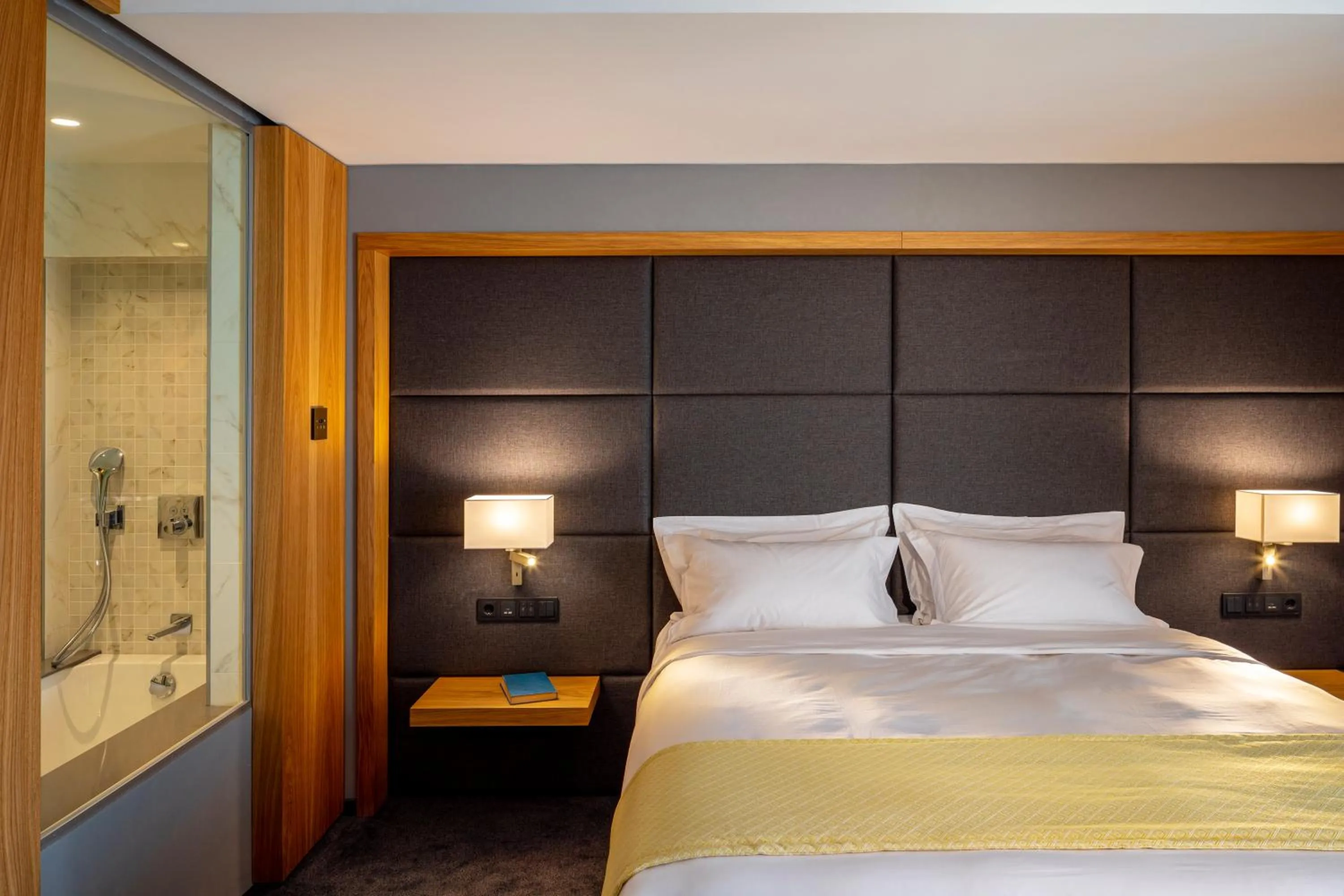 Bed in Mount Athos Resort