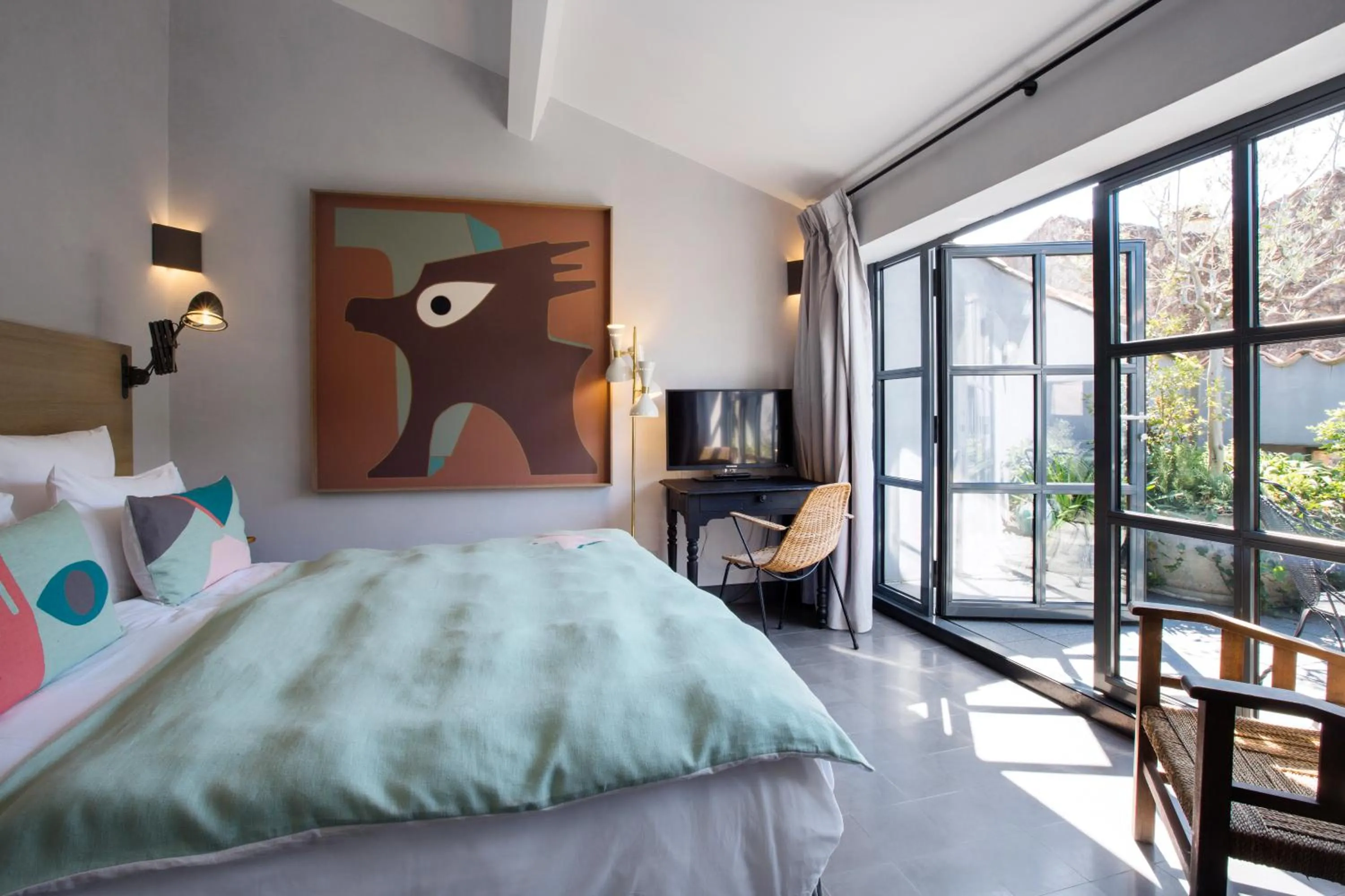 Bed in Auberge de Banne