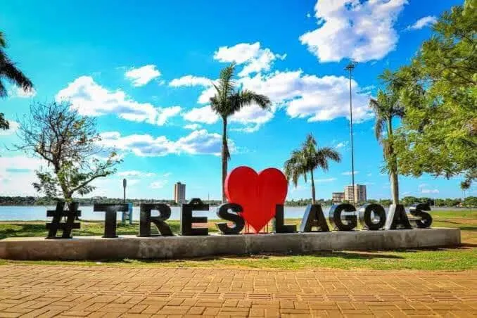 Natural landscape in Samba Três Lagoas