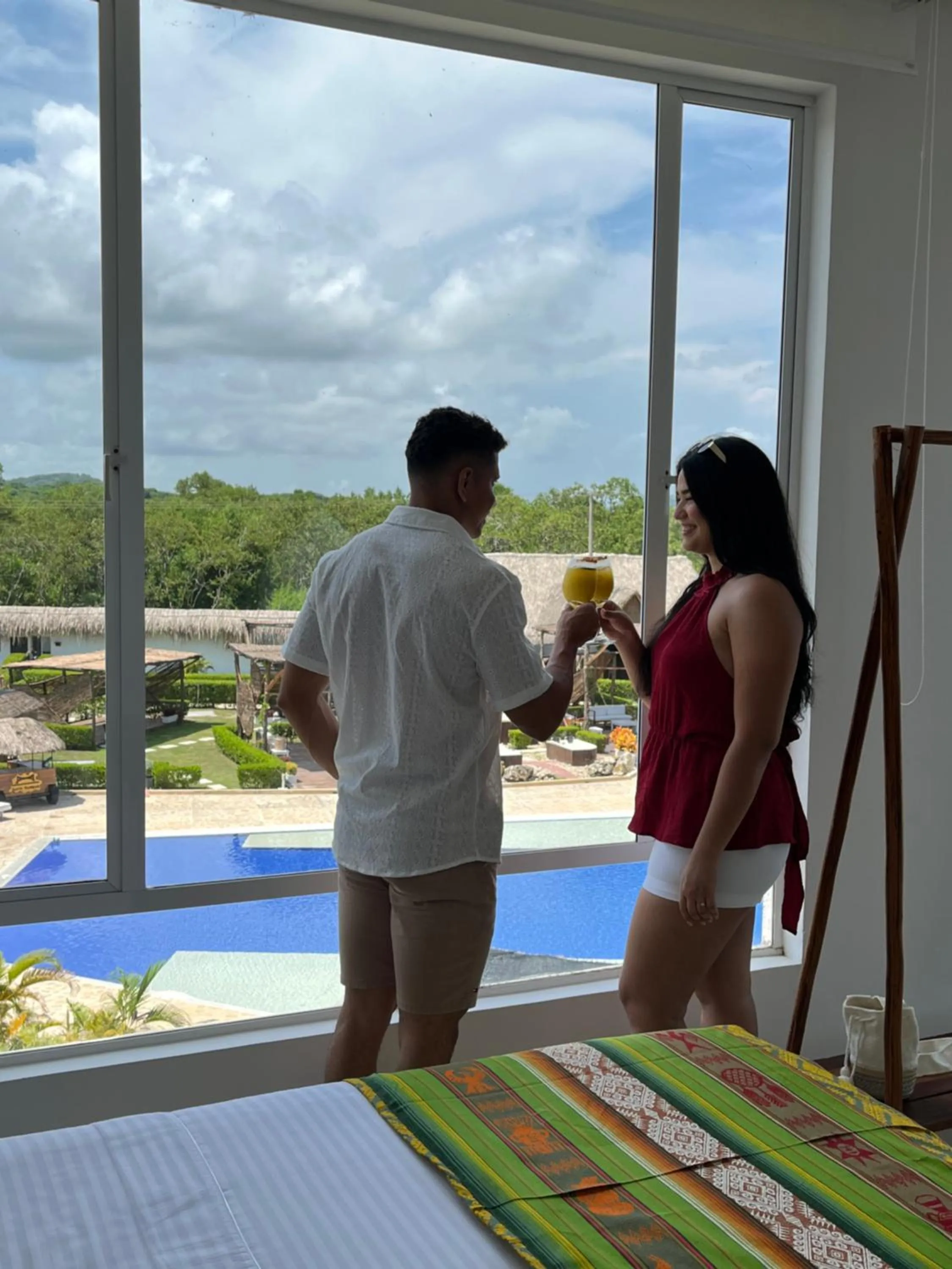 Balcony/Terrace in Santo Manglar Cartagena Life Wellness Spa Hotel