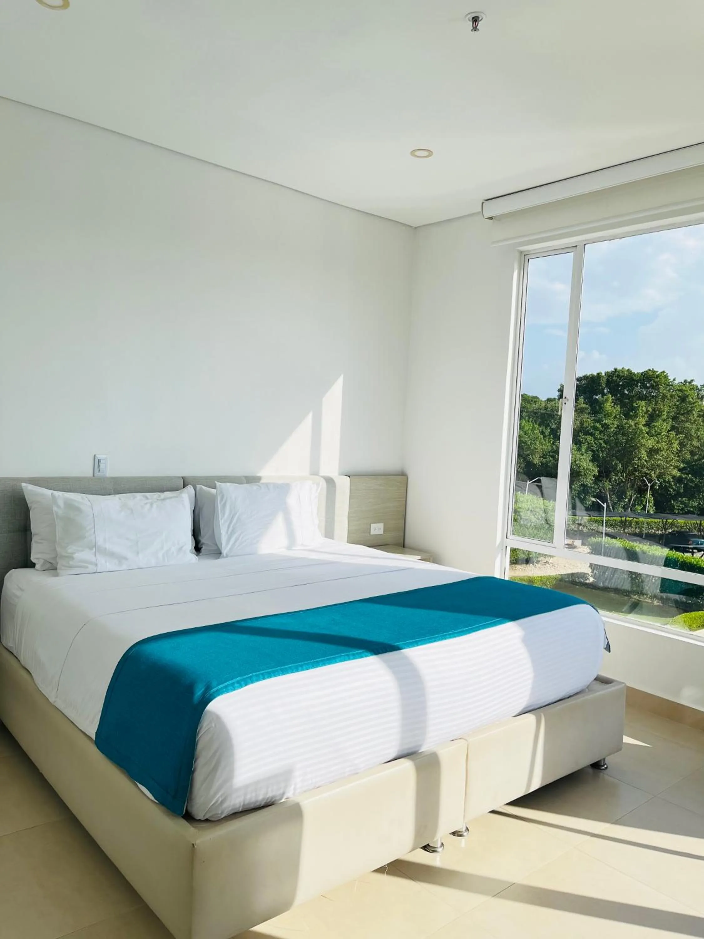Bedroom in Santo Manglar Cartagena Life Wellness Spa Hotel