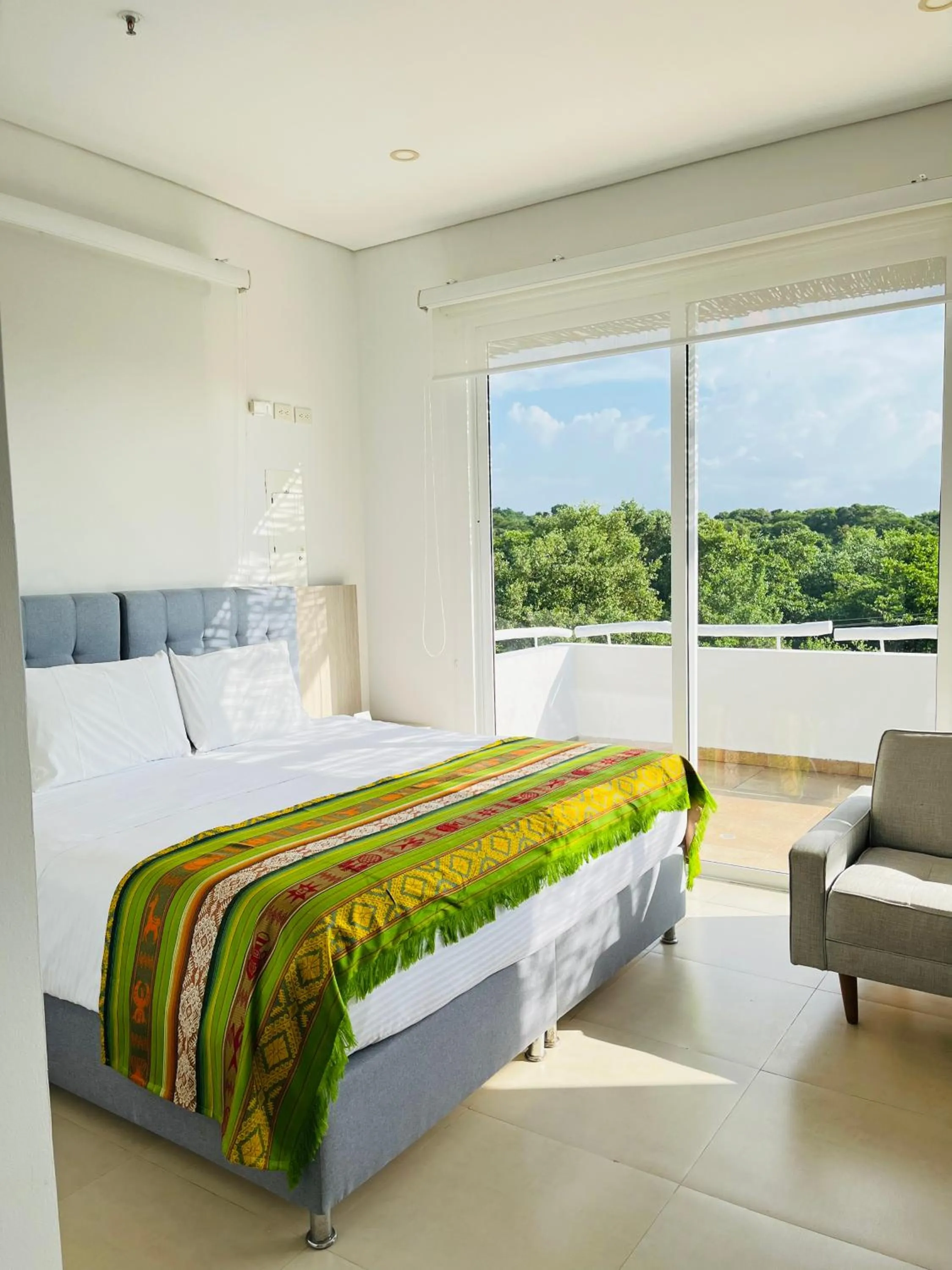 Bedroom in Santo Manglar Cartagena Life Wellness Spa Hotel