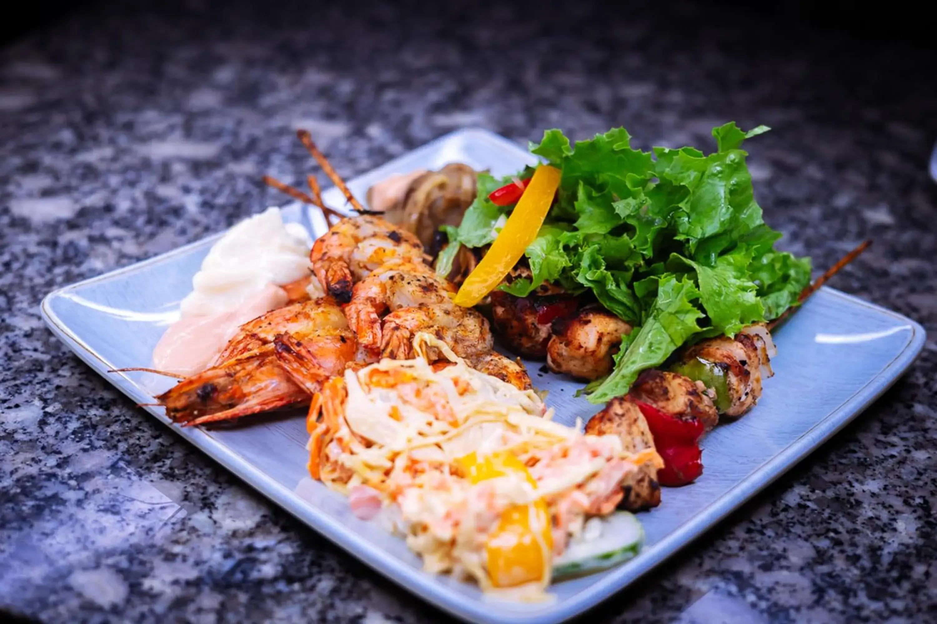 Food in Balafon Beach Resort Food in Balafon Beach Resort