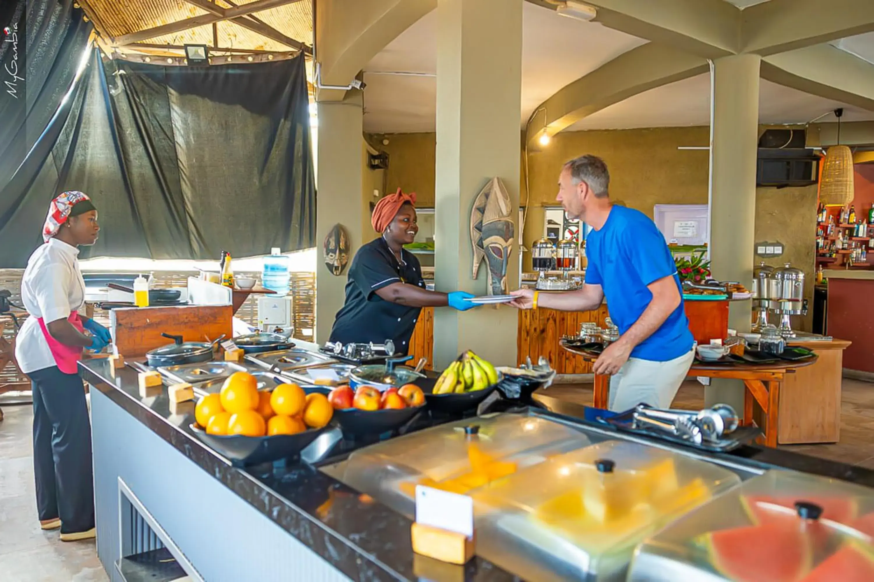 Restaurant/places to eat in Balafon Beach Resort Restaurant/places to eat in Balafon Beach Resort