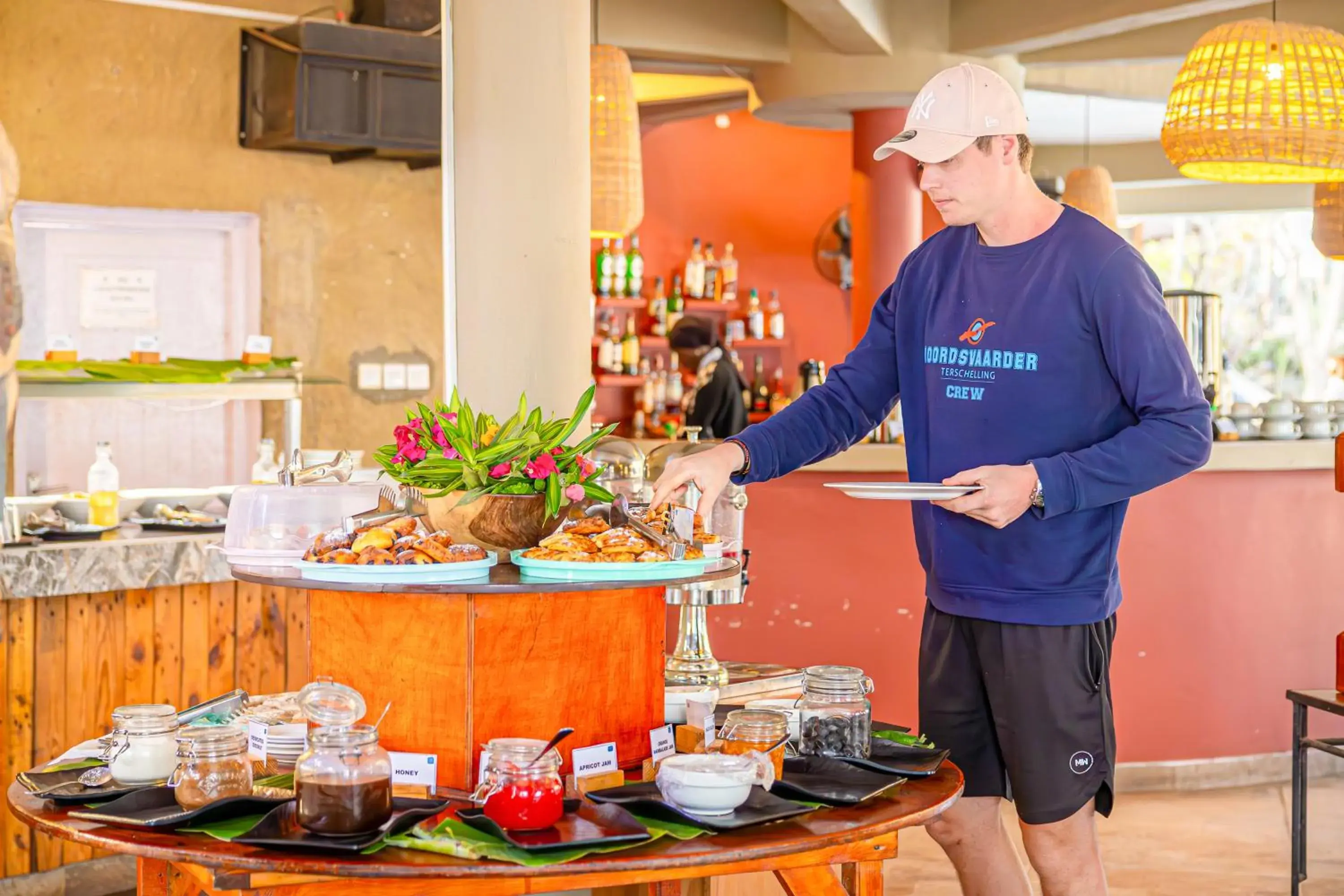 Breakfast in Balafon Beach Resort Breakfast in Balafon Beach Resort