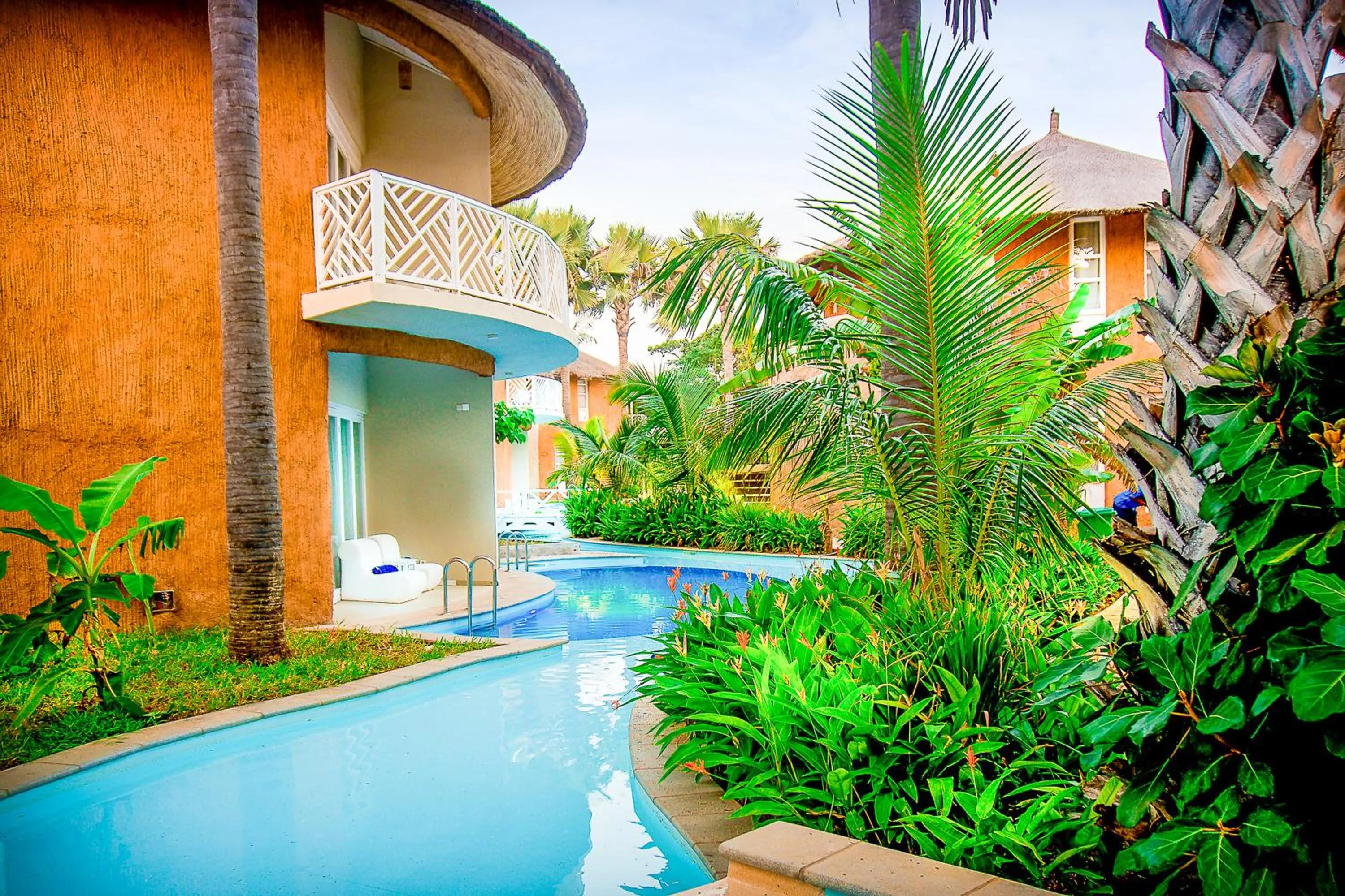 Pool view in Balafon Beach Resort