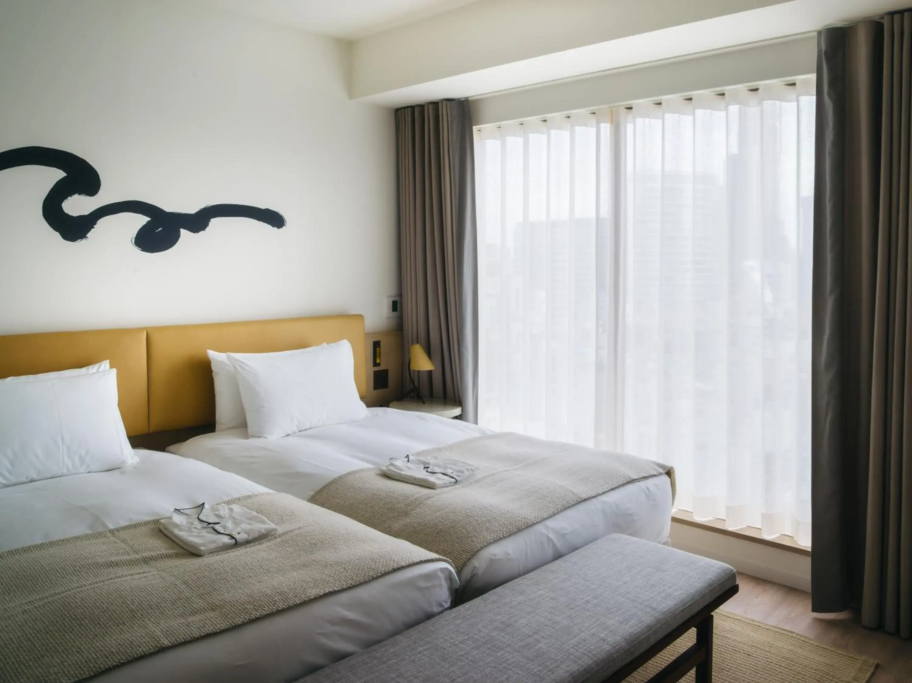 Bed in Zentis Osaka Bed in Zentis Osaka