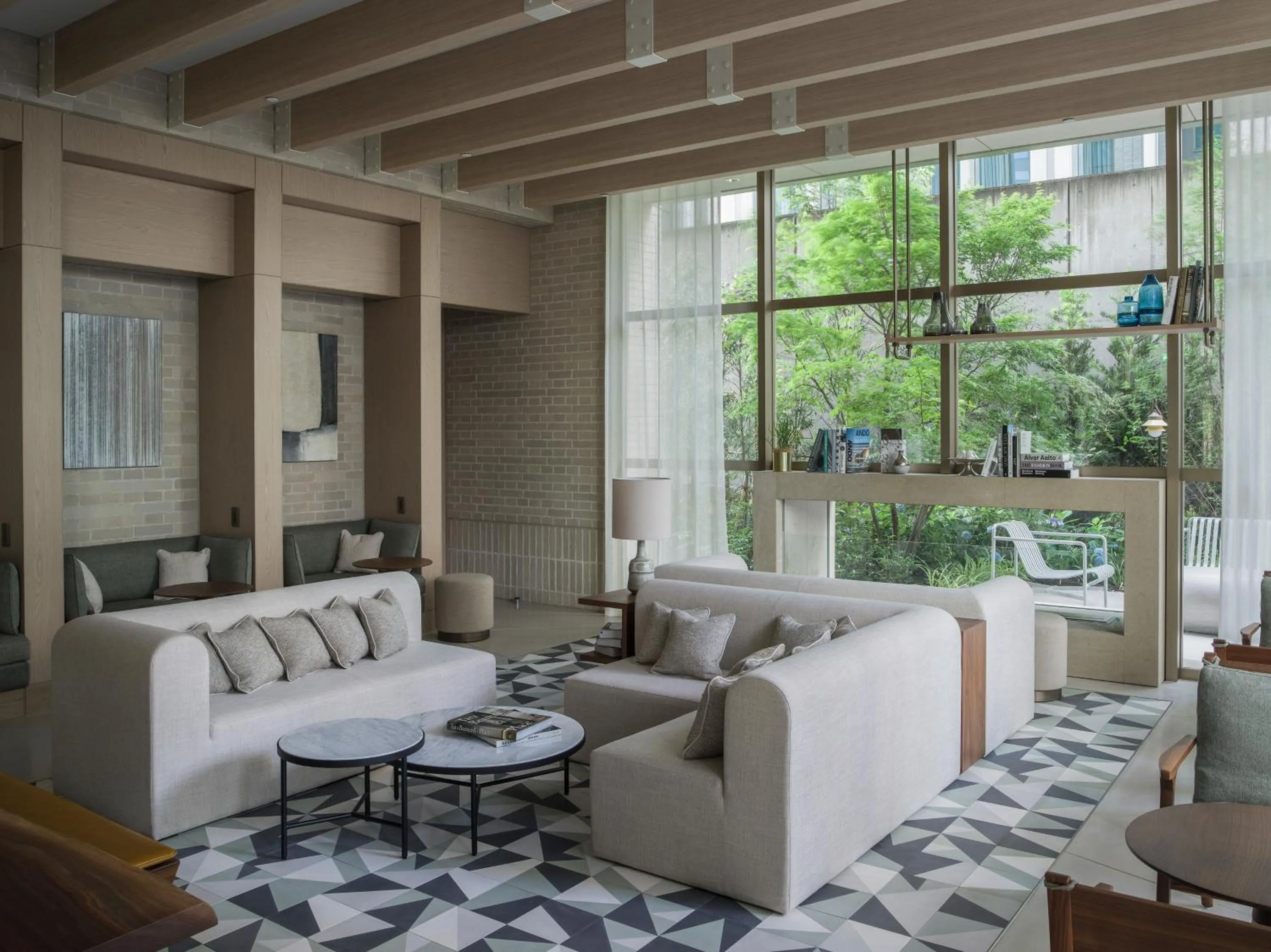 Communal lounge/ TV room in Zentis Osaka