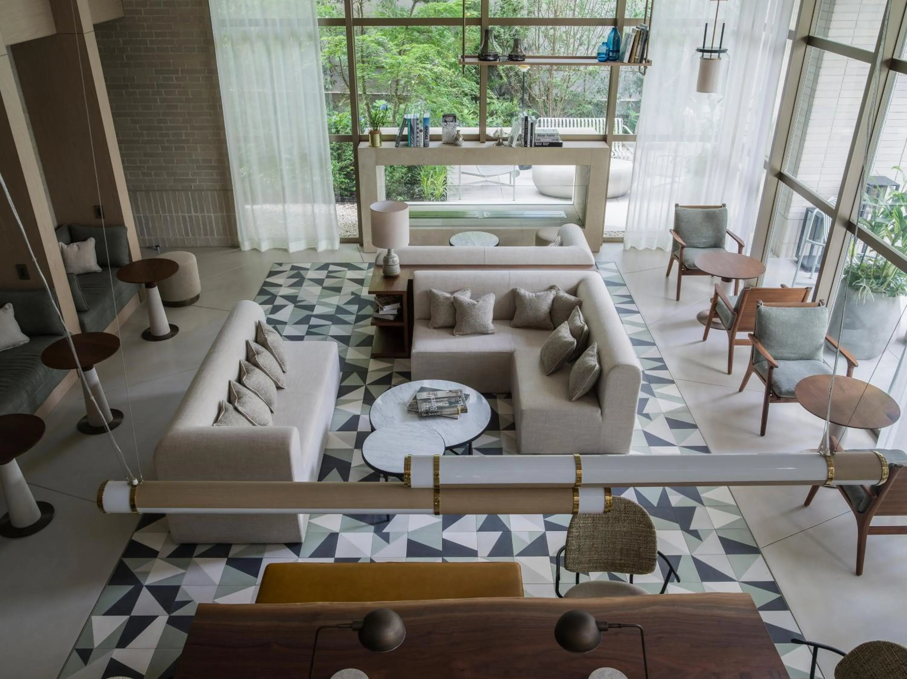 Communal lounge/ TV room in Zentis Osaka