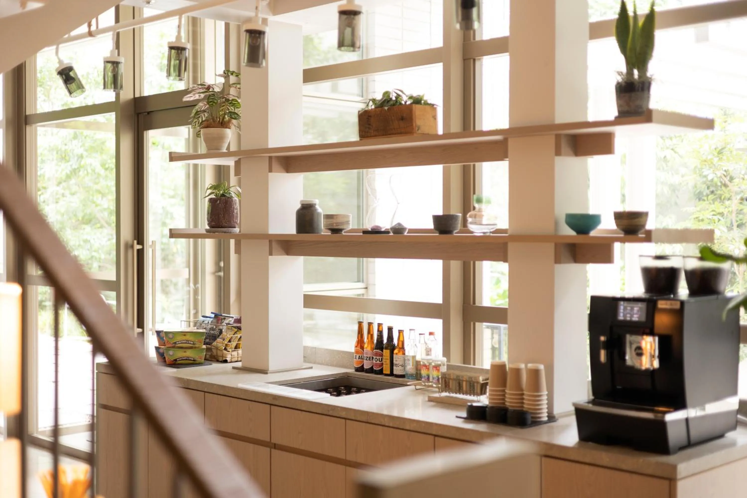 Communal lounge/ TV room in Zentis Osaka