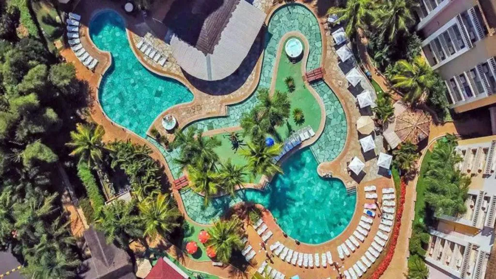 Swimming pool in Olimpia Park Resort