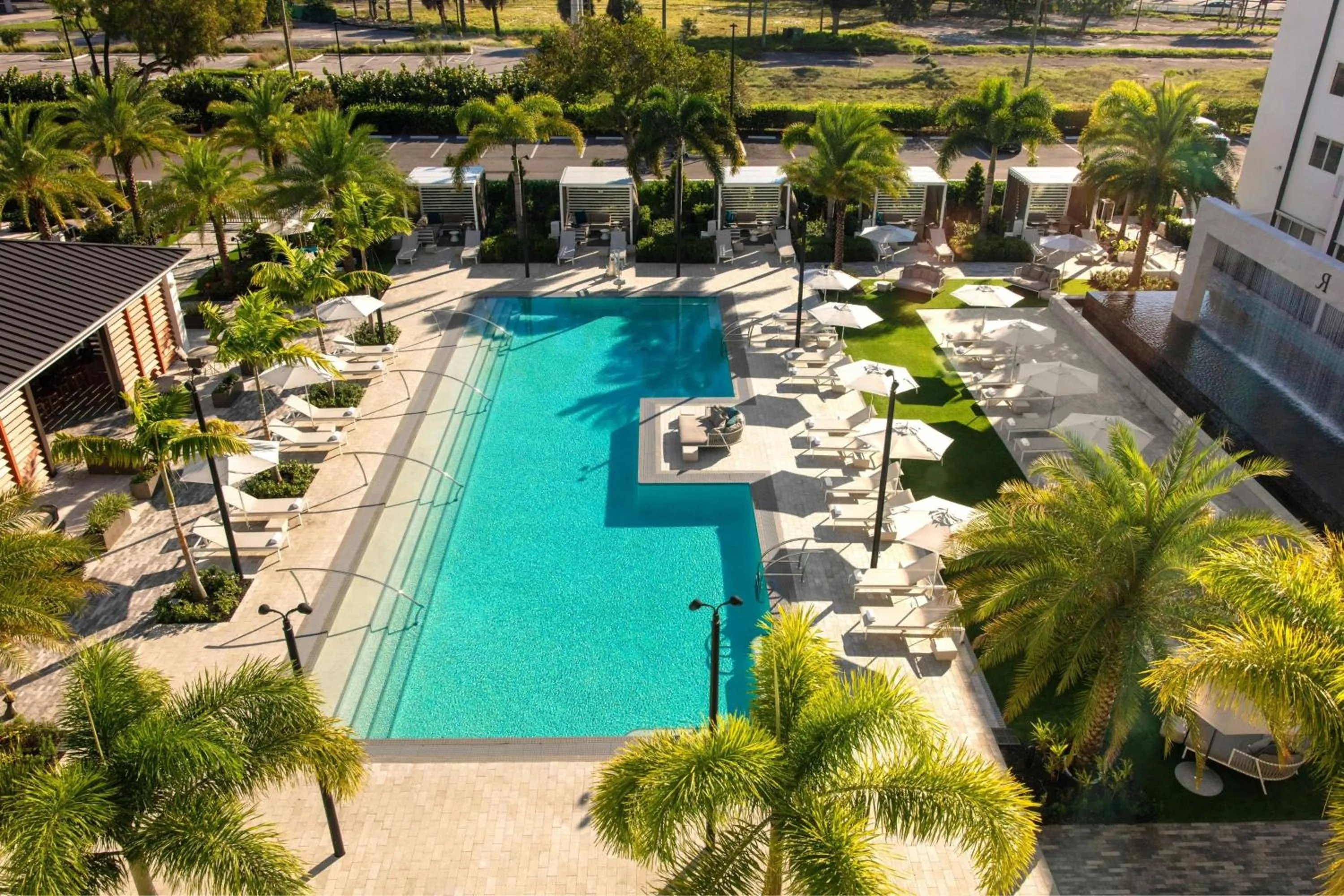 Swimming pool in Renaissance Boca Raton Hotel