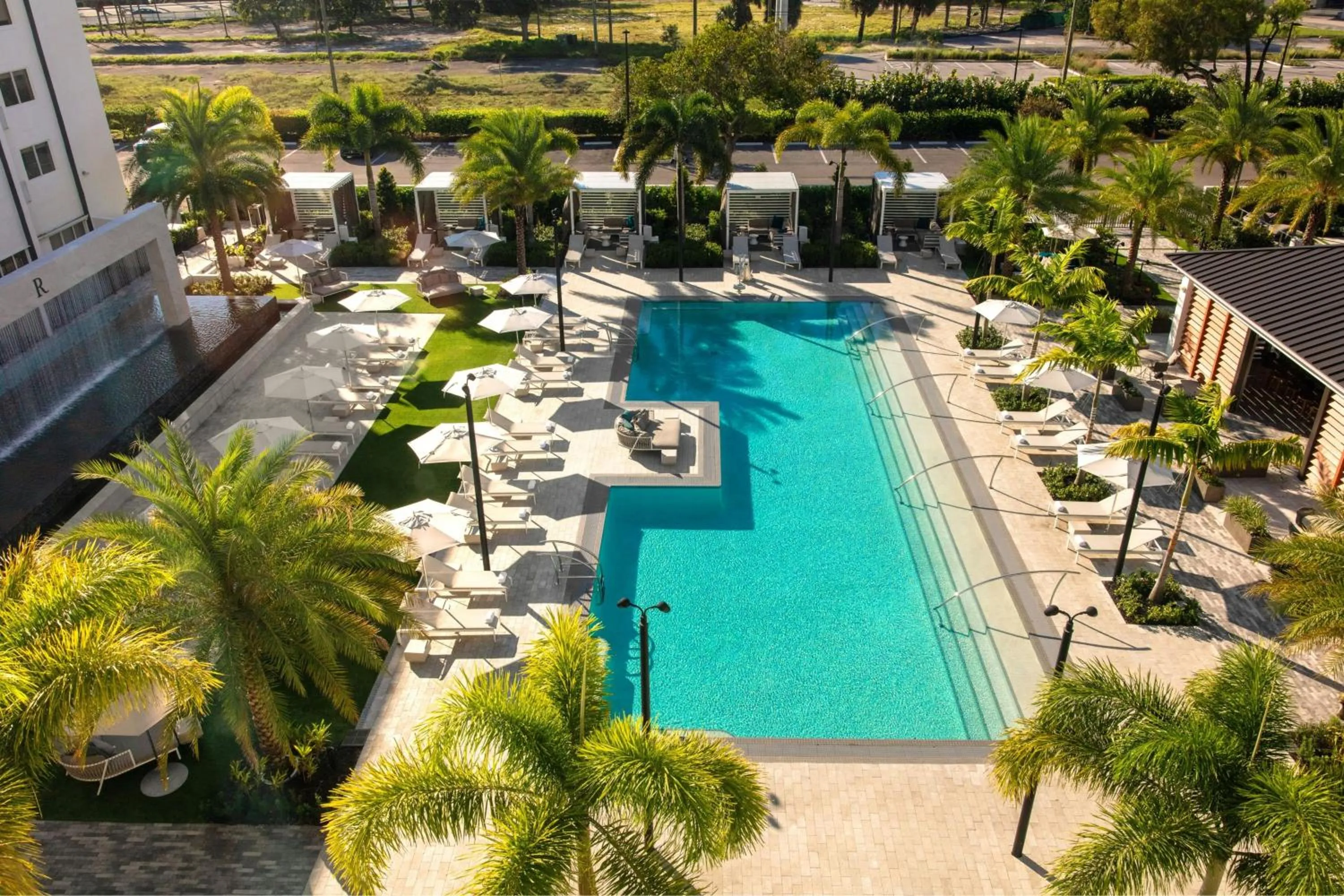 Swimming pool in Renaissance Boca Raton Hotel