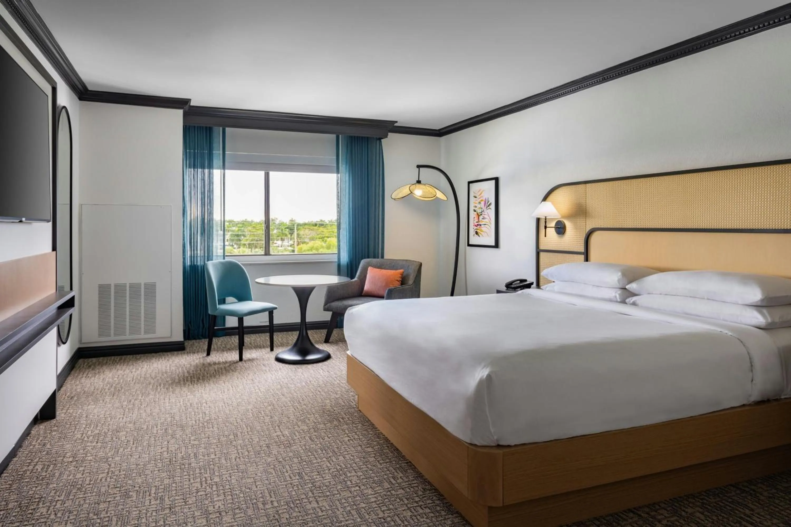 Photo of the whole room, Bed in Renaissance Boca Raton Hotel