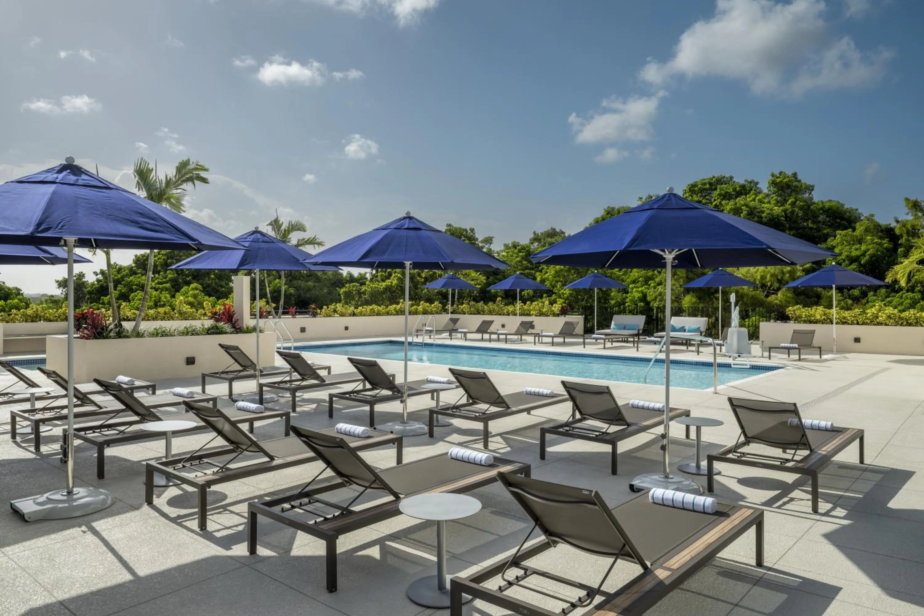 Swimming pool in Fort Lauderdale Marriott North