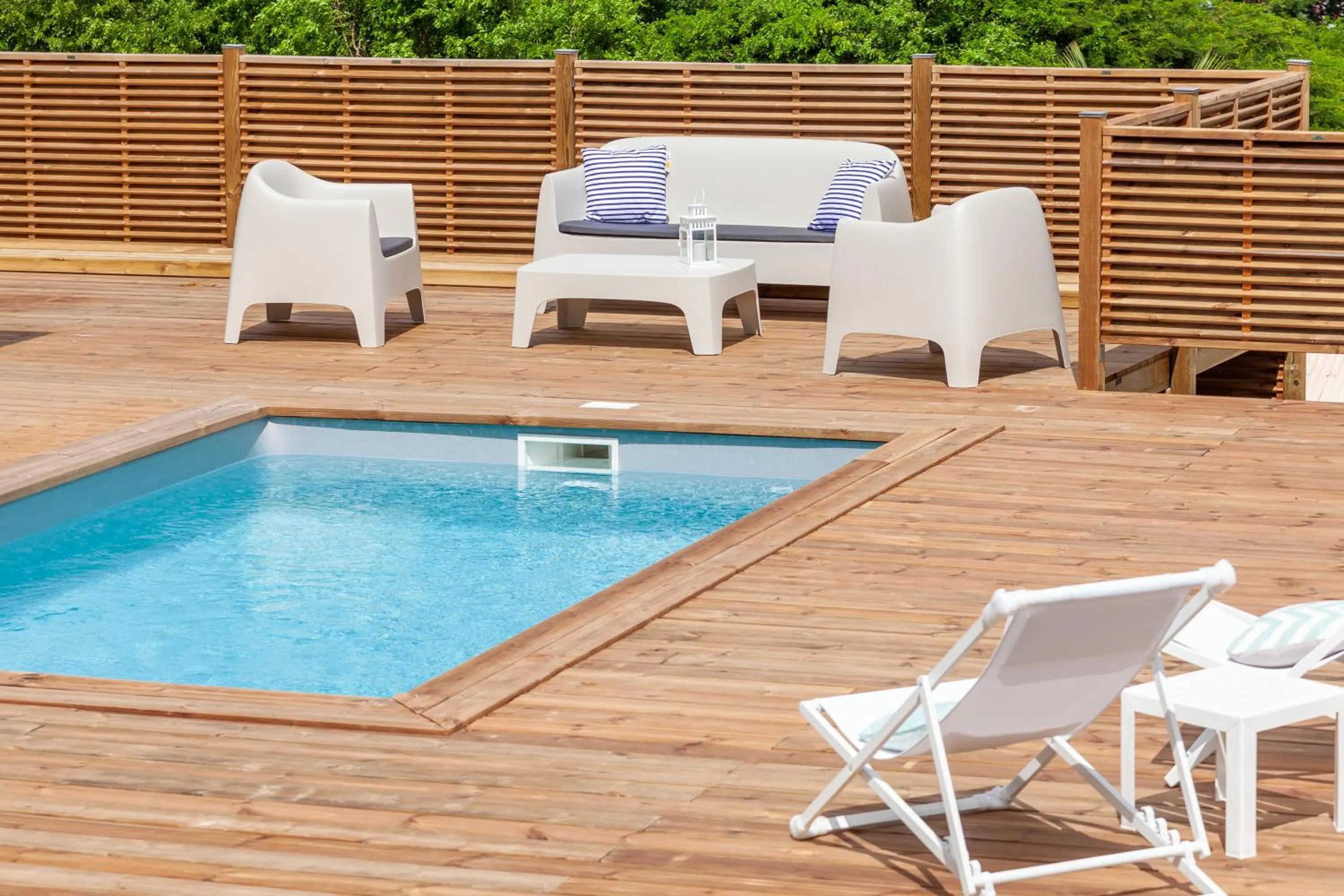 Patio in SeaCove & SeaSide Villas, classées 4 étoiles