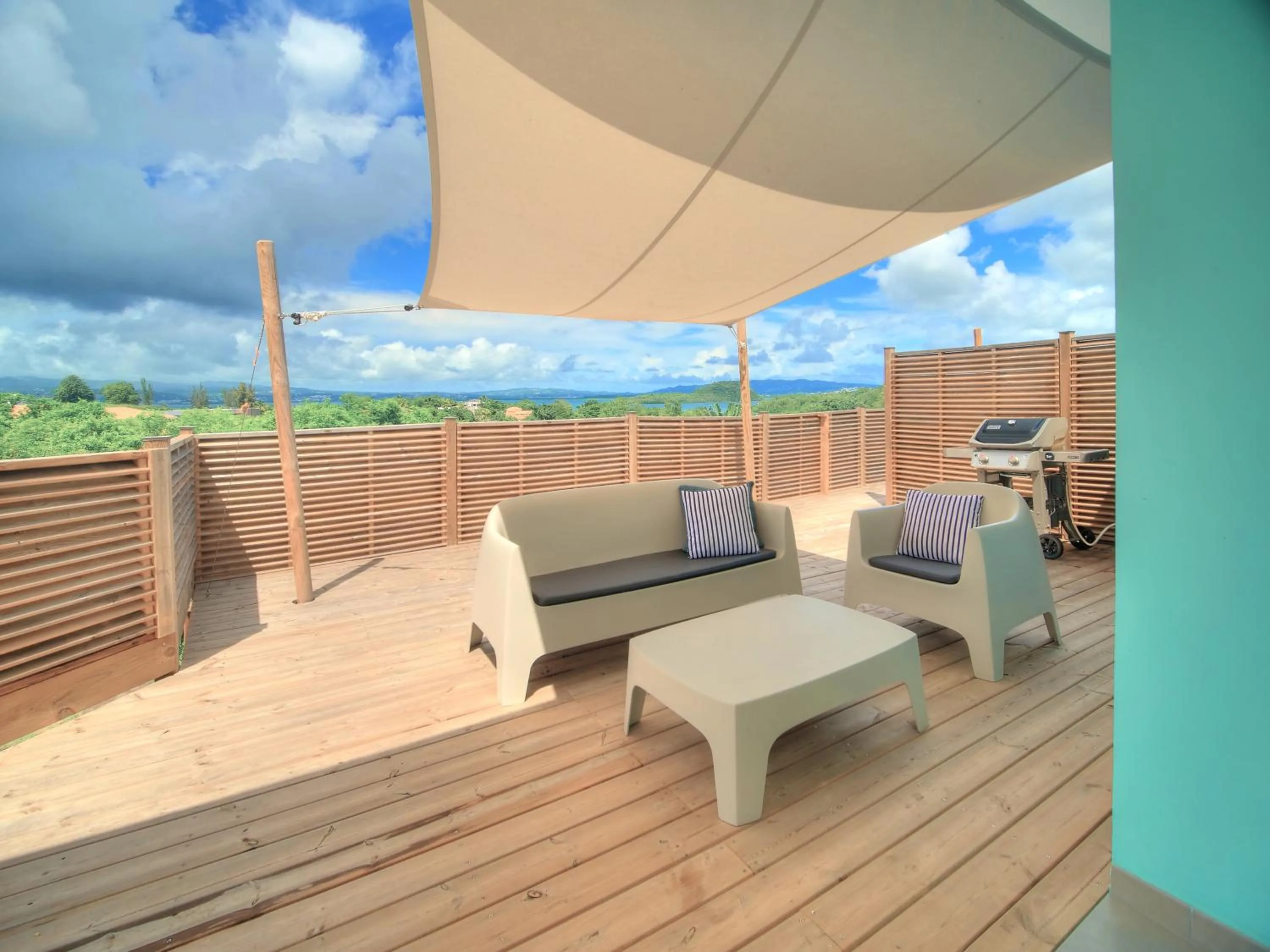 Patio in SeaCove & SeaSide Villas, classées 4 étoiles