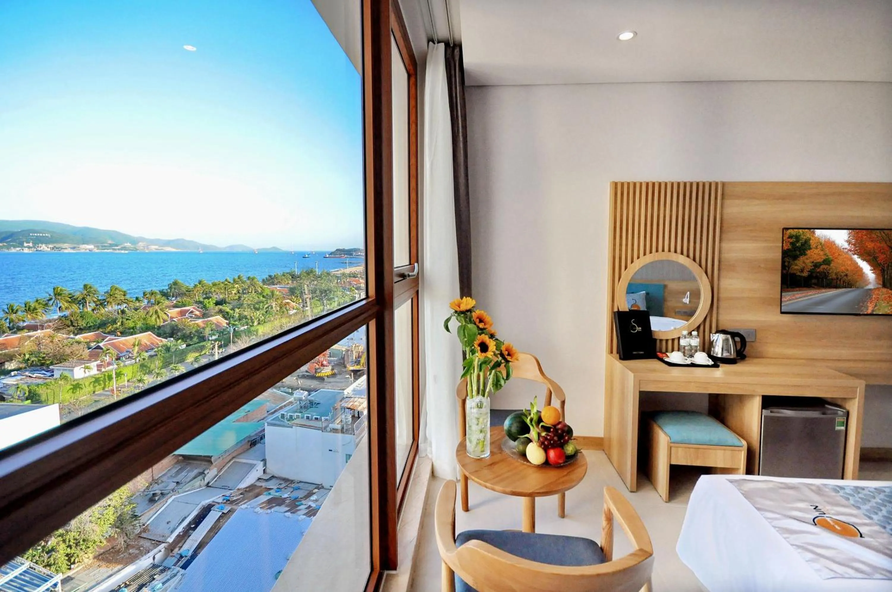 Bedroom in Sun Kiss Hotel