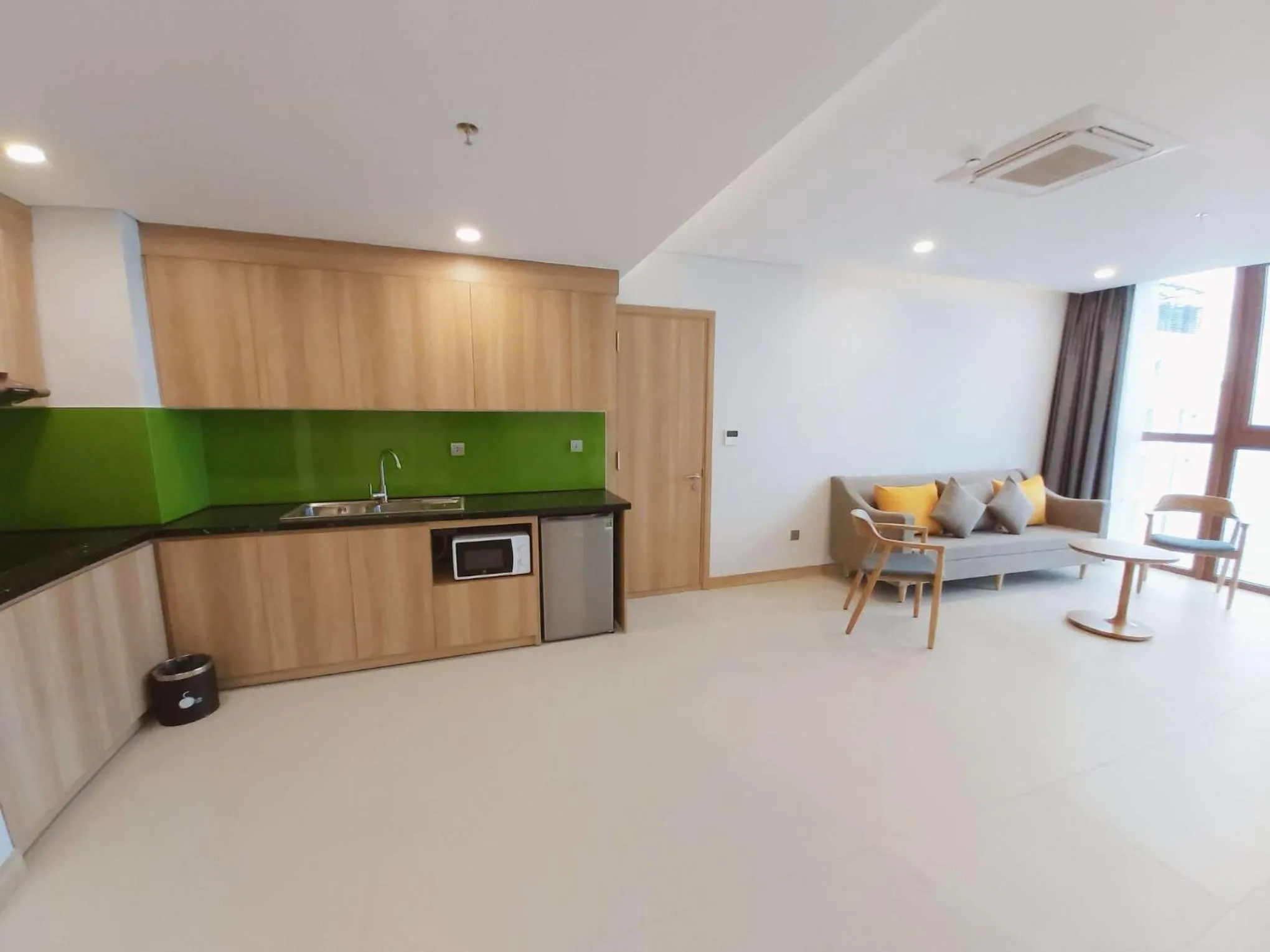 Kitchen or kitchenette in Sun Kiss Hotel