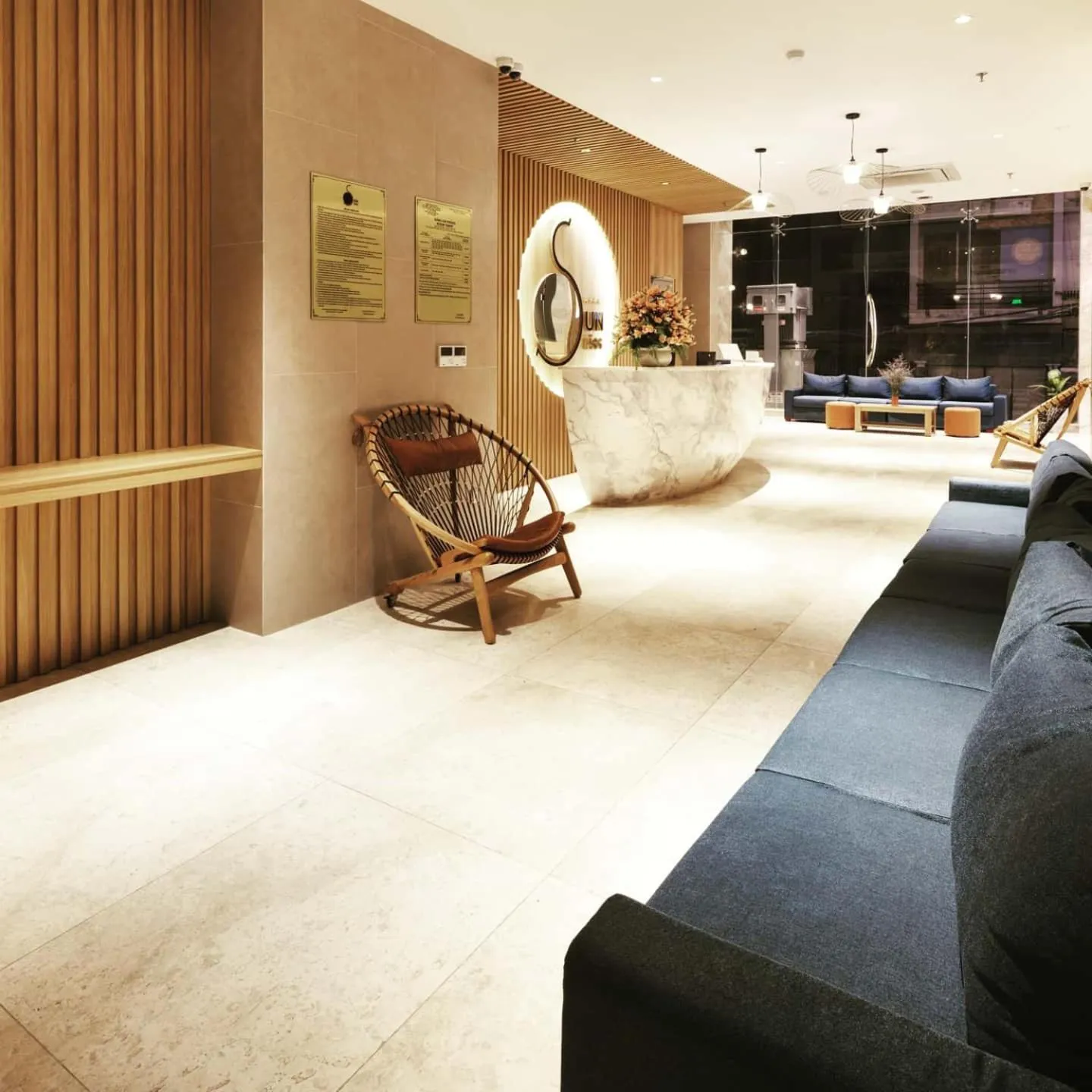 Lobby or reception in Sun Kiss Hotel