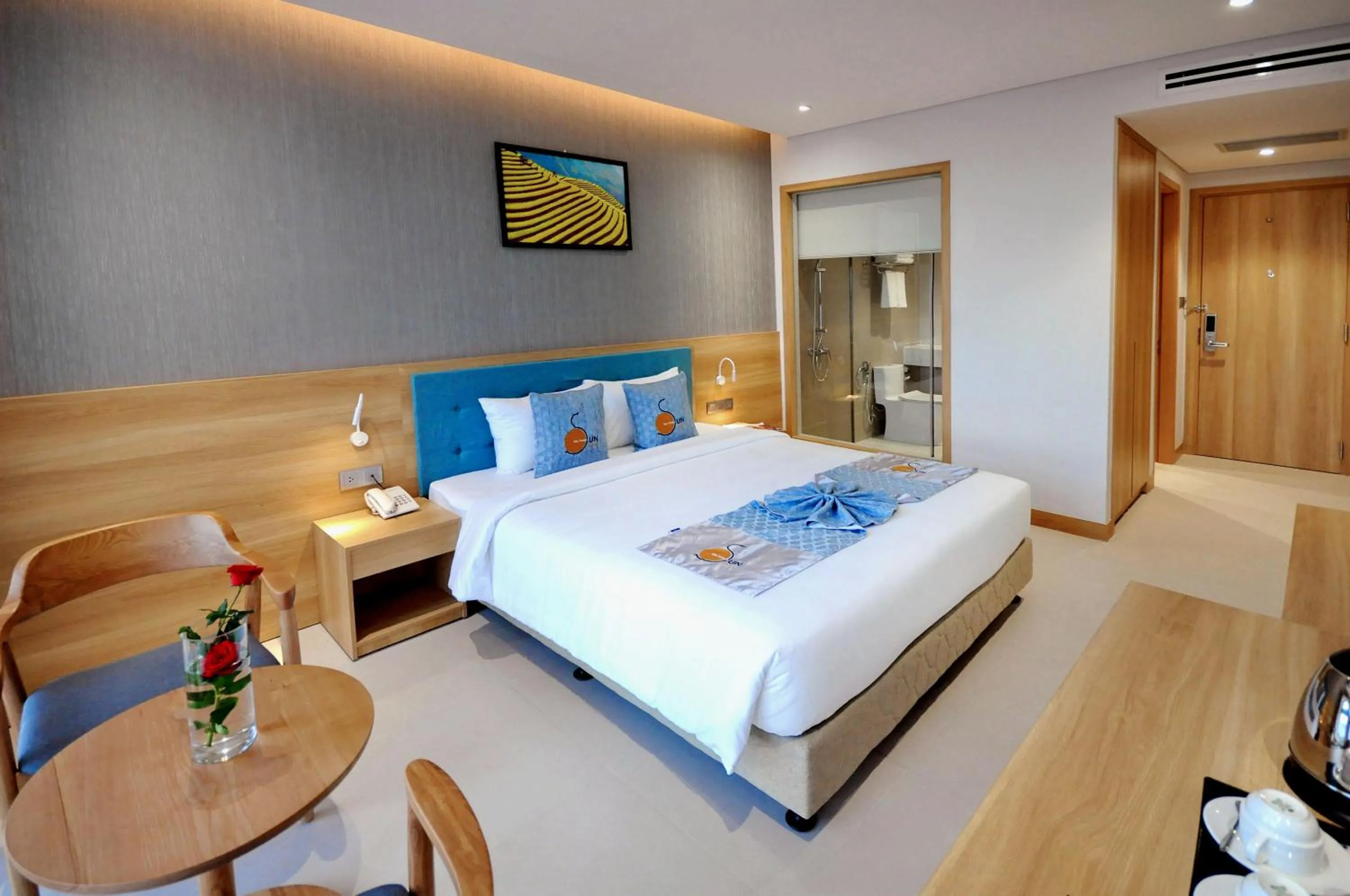 Bedroom, Bed in Sun Kiss Hotel