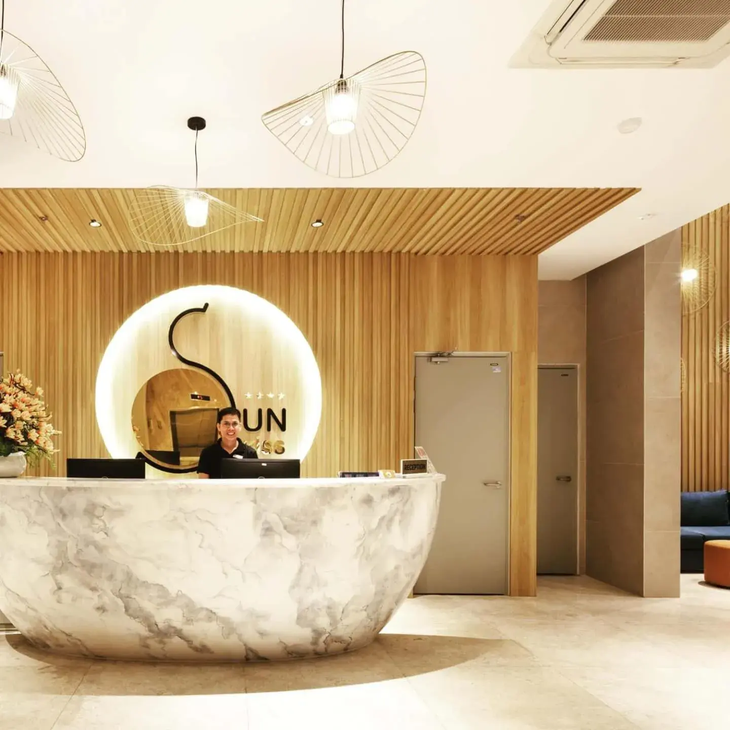 Lobby or reception in Sun Kiss Hotel Lobby or reception in Sun Kiss Hotel