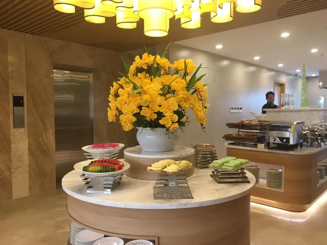 Breakfast in Sun Kiss Hotel Breakfast in Sun Kiss Hotel