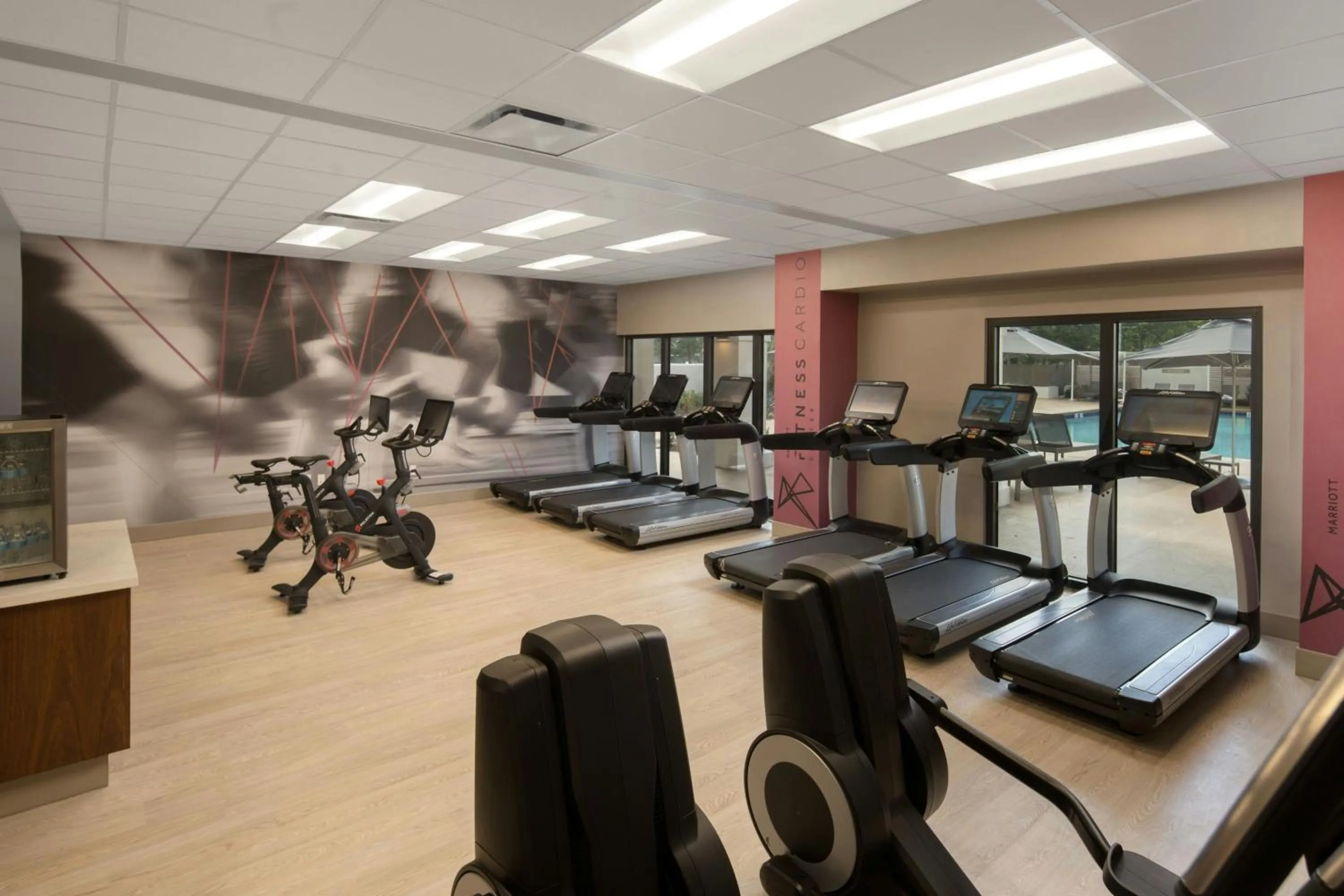 Fitness centre/facilities in Palm Beach Gardens Marriott