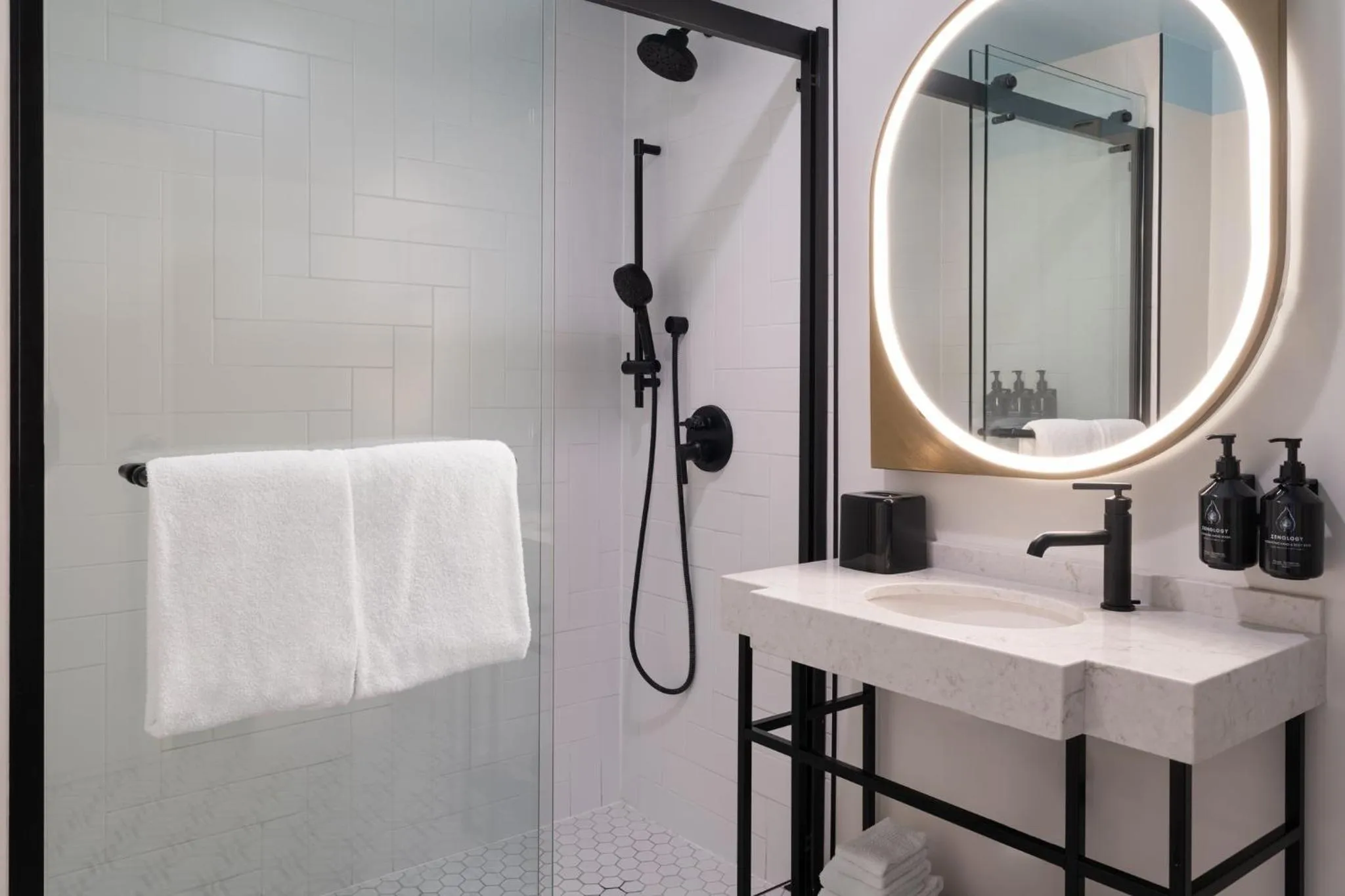 Bathroom in Hotel Indigo New Orleans - French Quarter by IHG