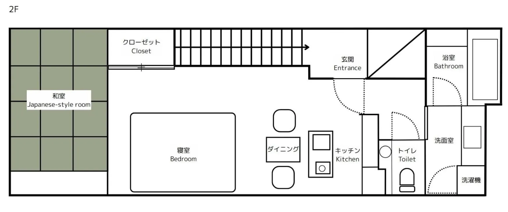 Floor plan in Tsumugi Tojihigashimonmae