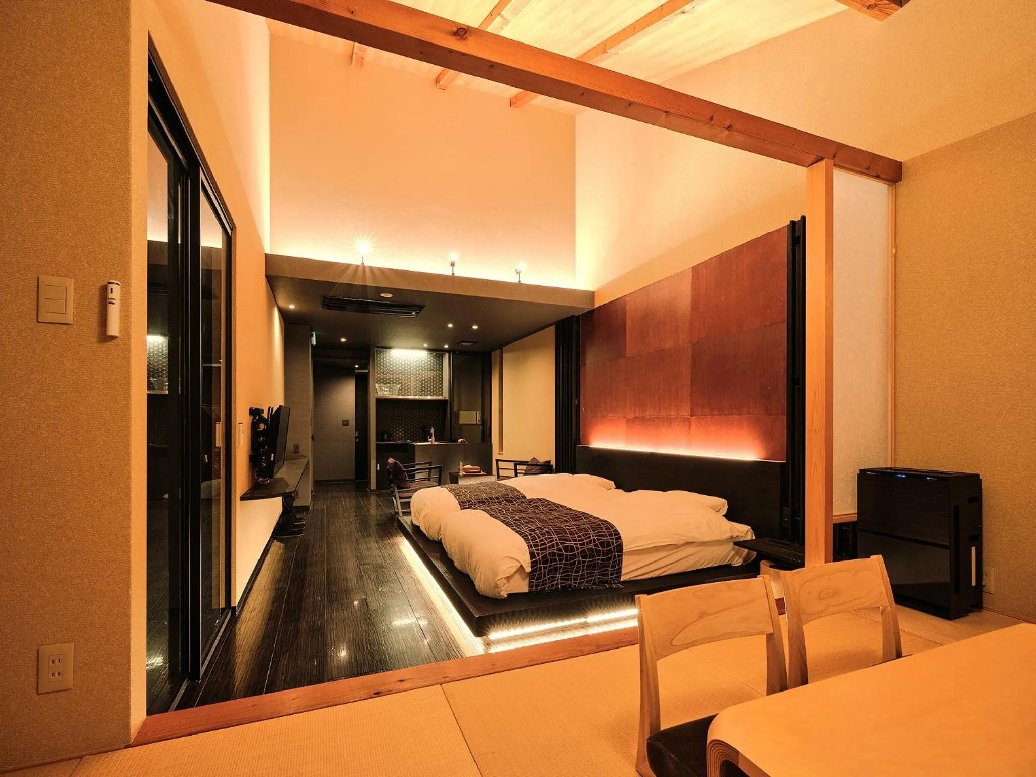 Bed in Tsumugi Tojihigashimonmae