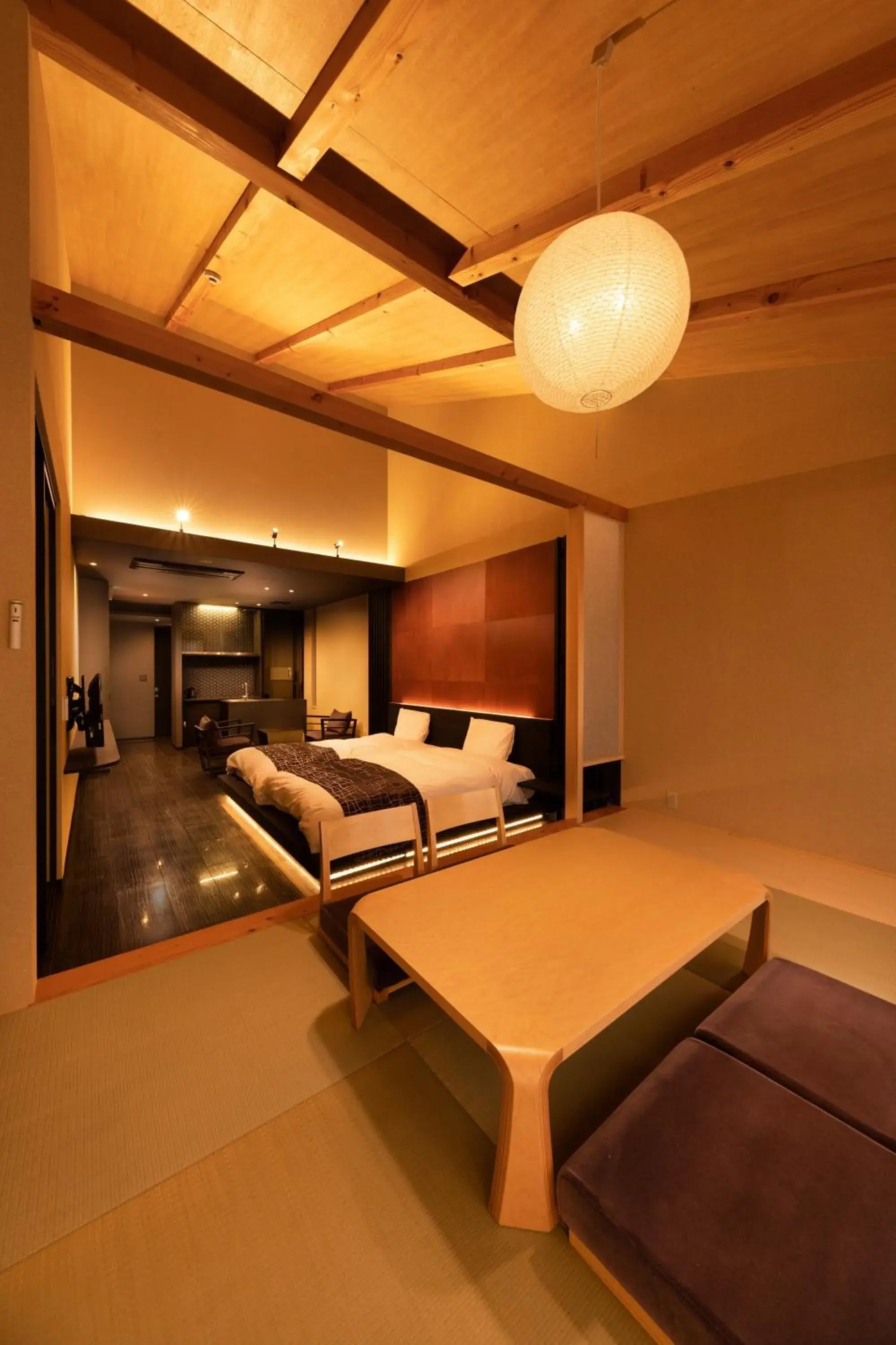 Bed in Tsumugi Tojihigashimonmae Bed in Tsumugi Tojihigashimonmae