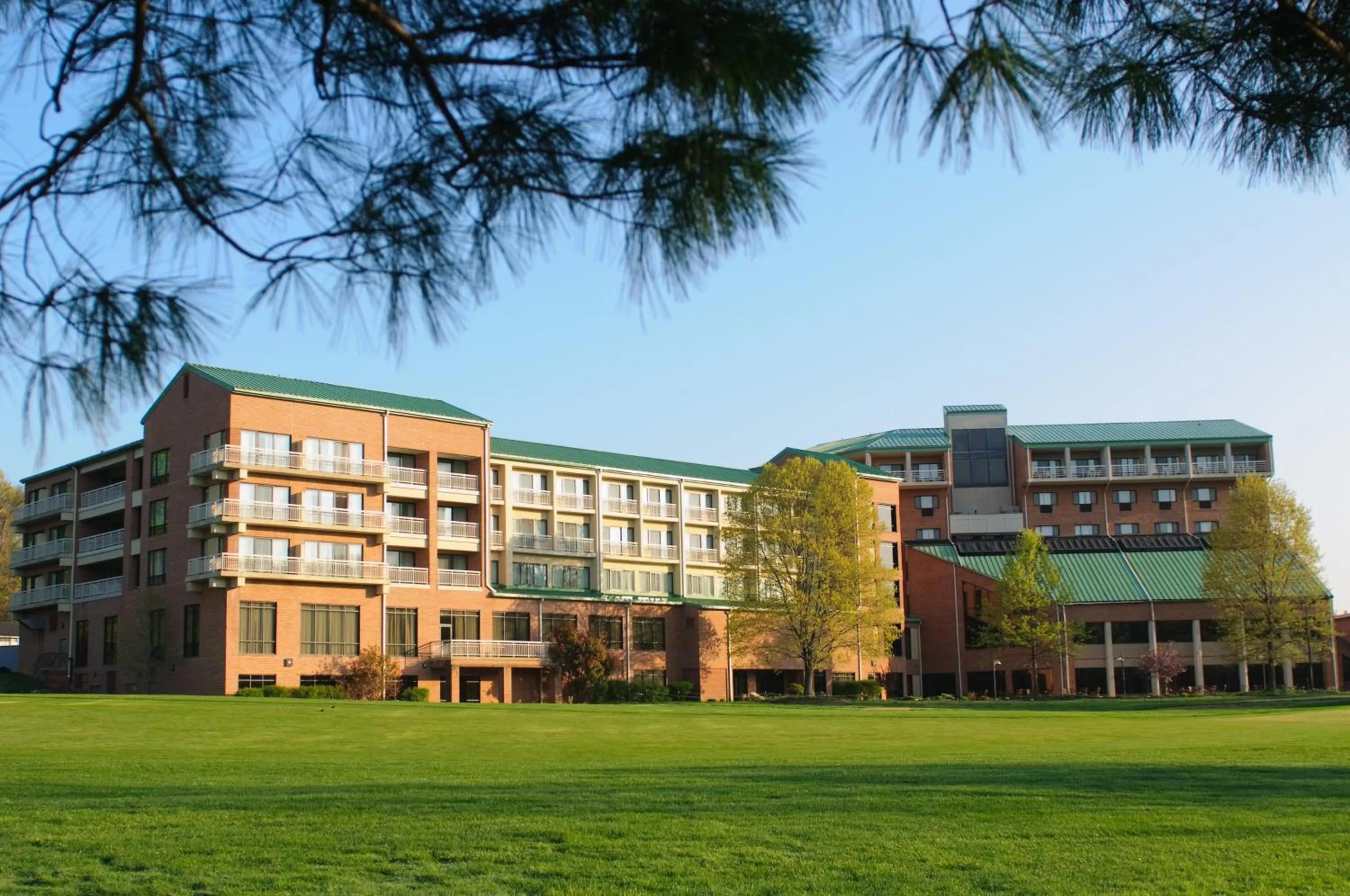 Property building in Turf Valley Resort