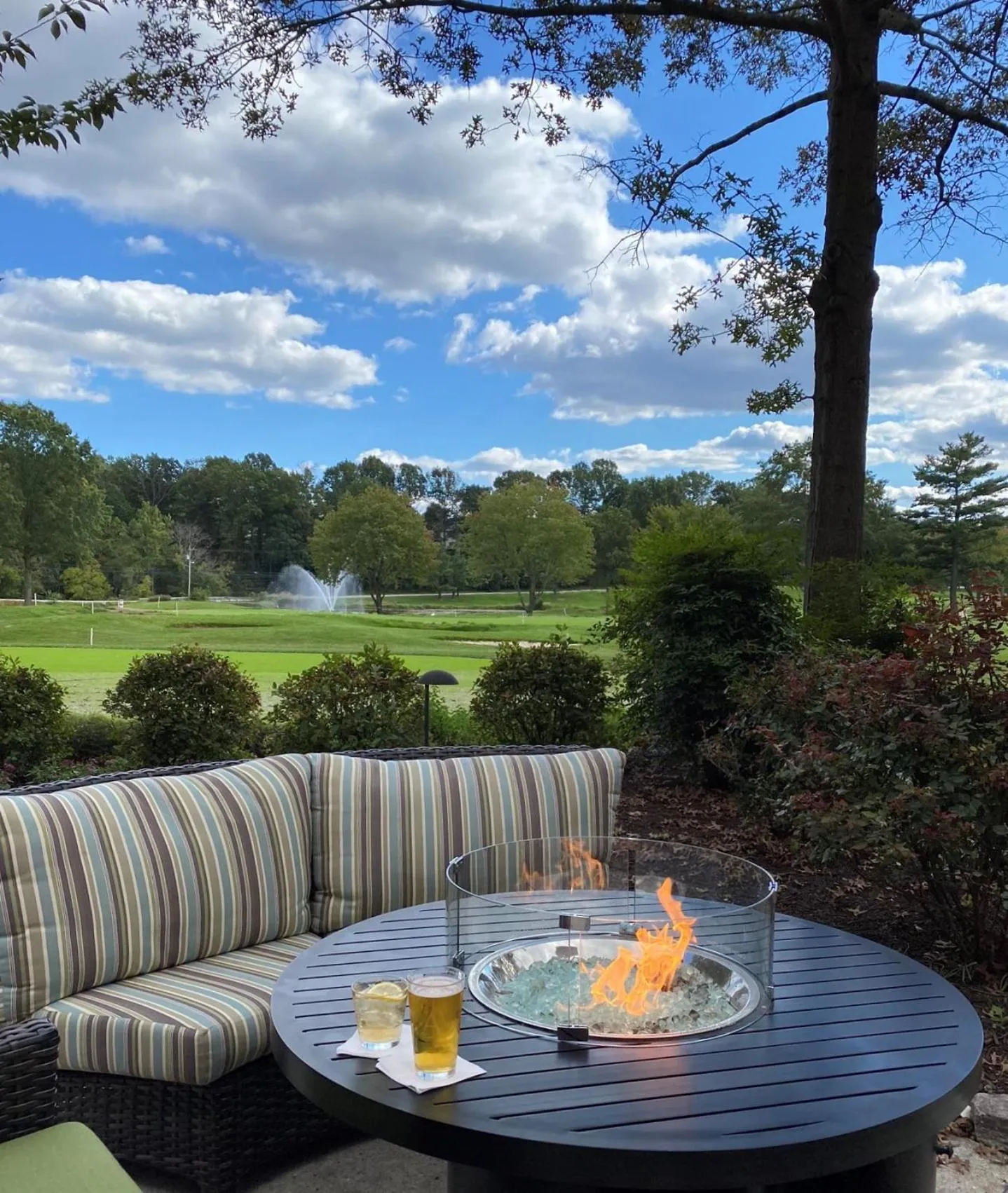 Patio in Turf Valley Resort