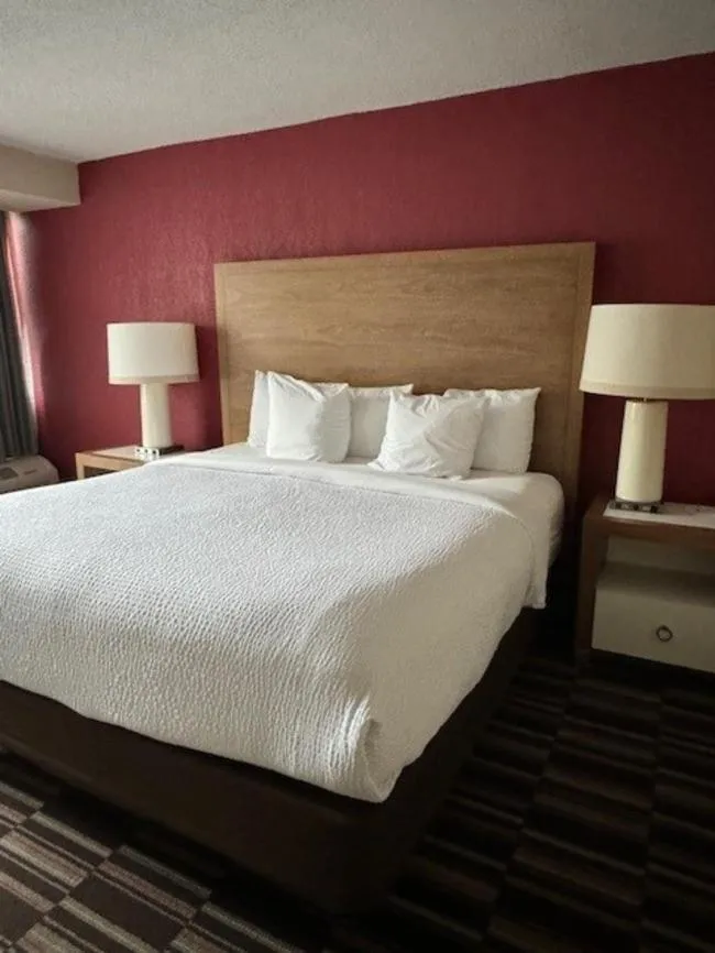 Bedroom in Ramada Plaza by Wyndham Charlotte South End Airport