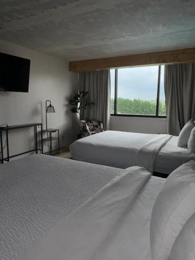 Photo of the whole room in Ramada Plaza by Wyndham Charlotte South End Airport