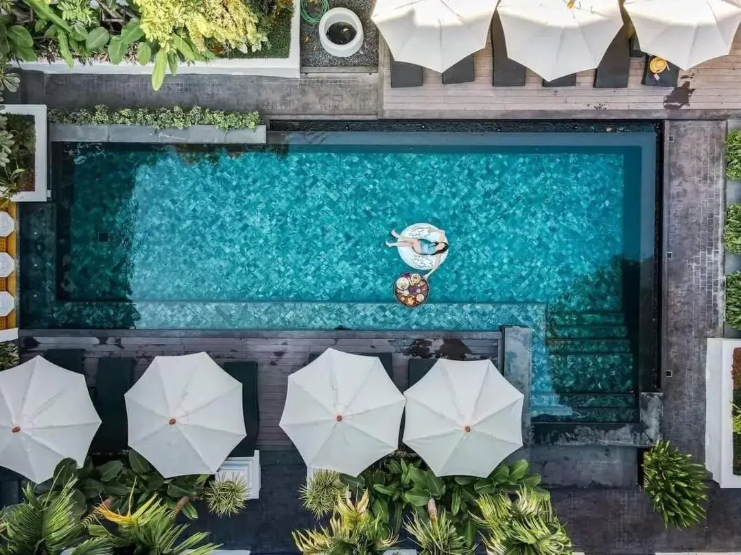 Swimming pool in Aksara Heritage Swimming pool in Aksara Heritage