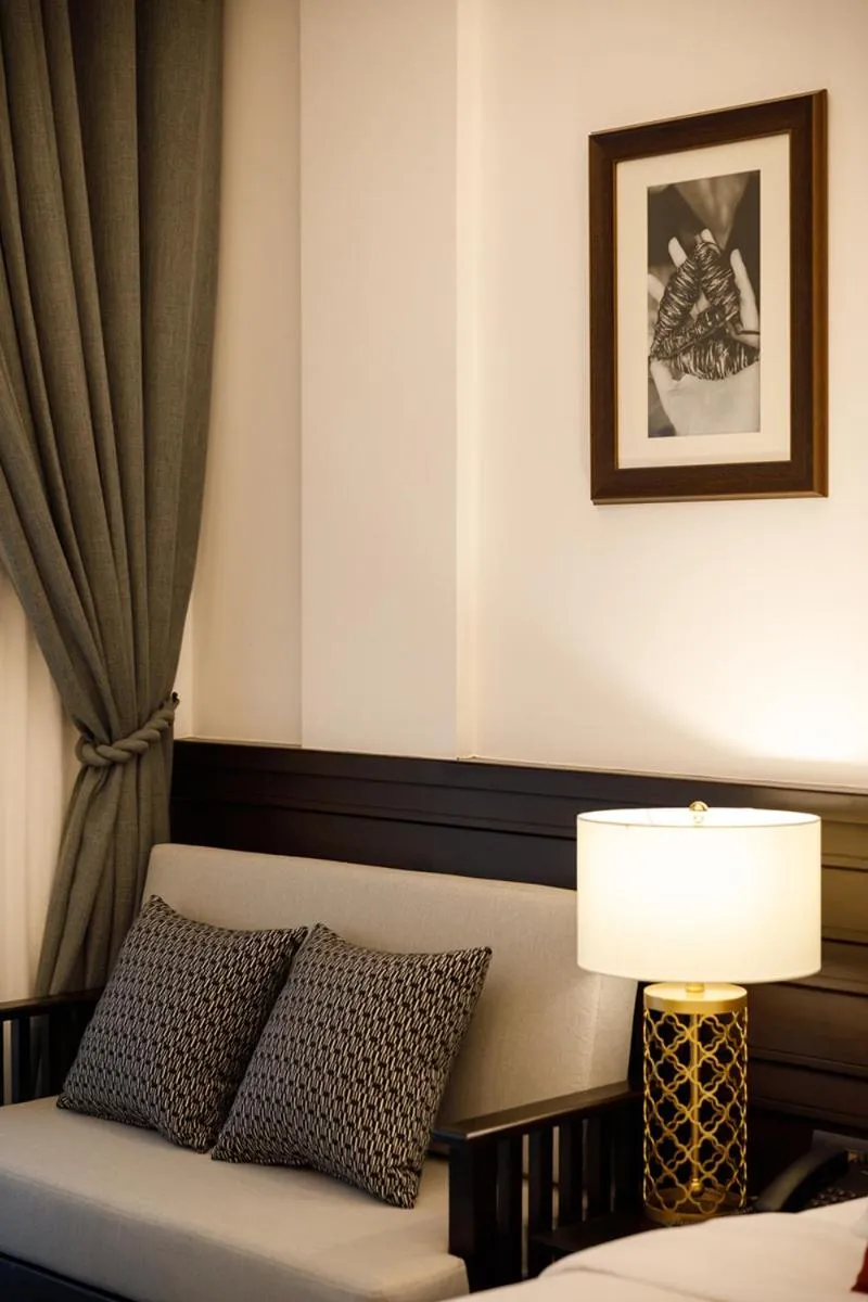 Seating area in Aksara Heritage