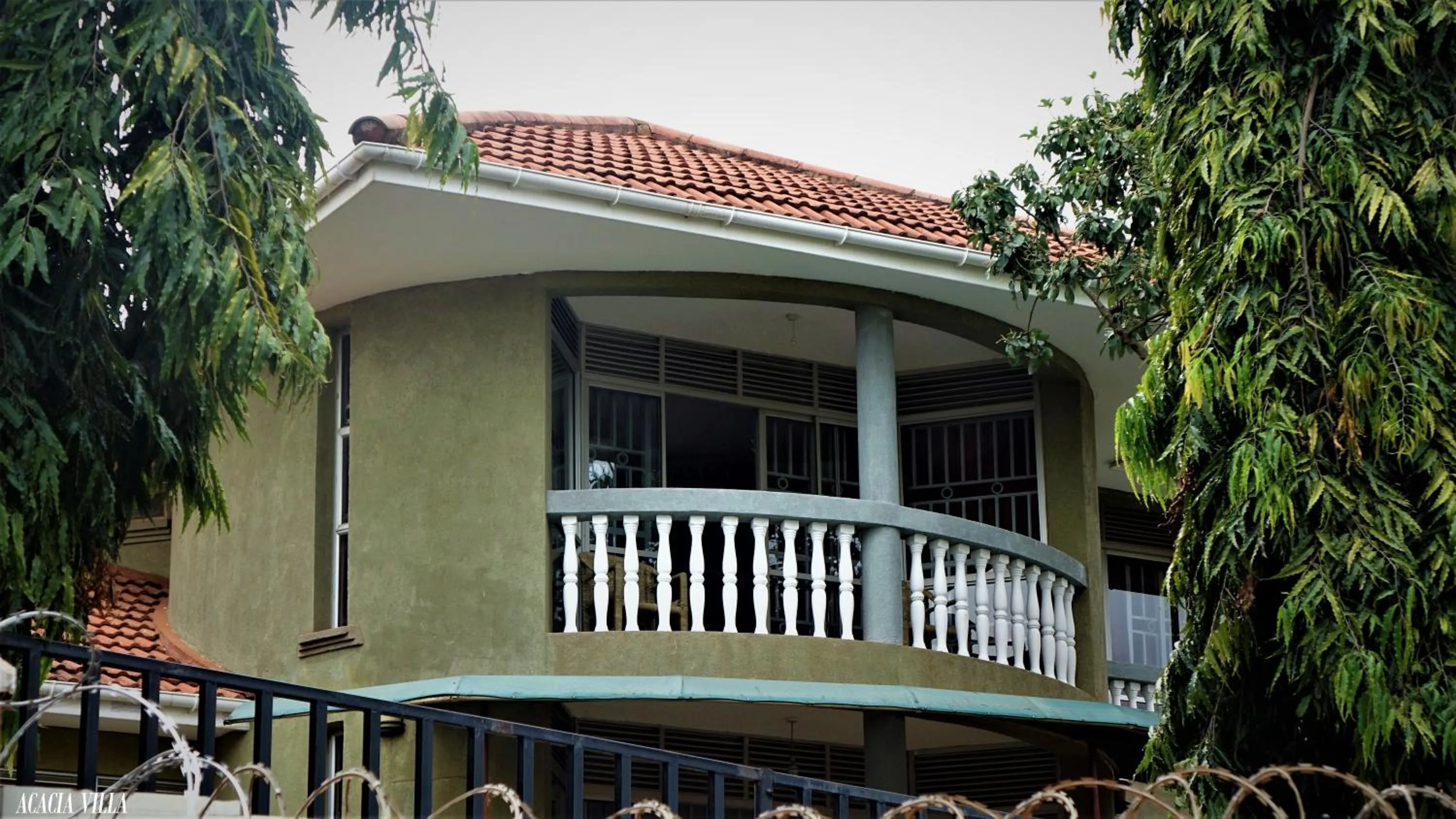 Balcony/Terrace in Acacia Villa Kampala