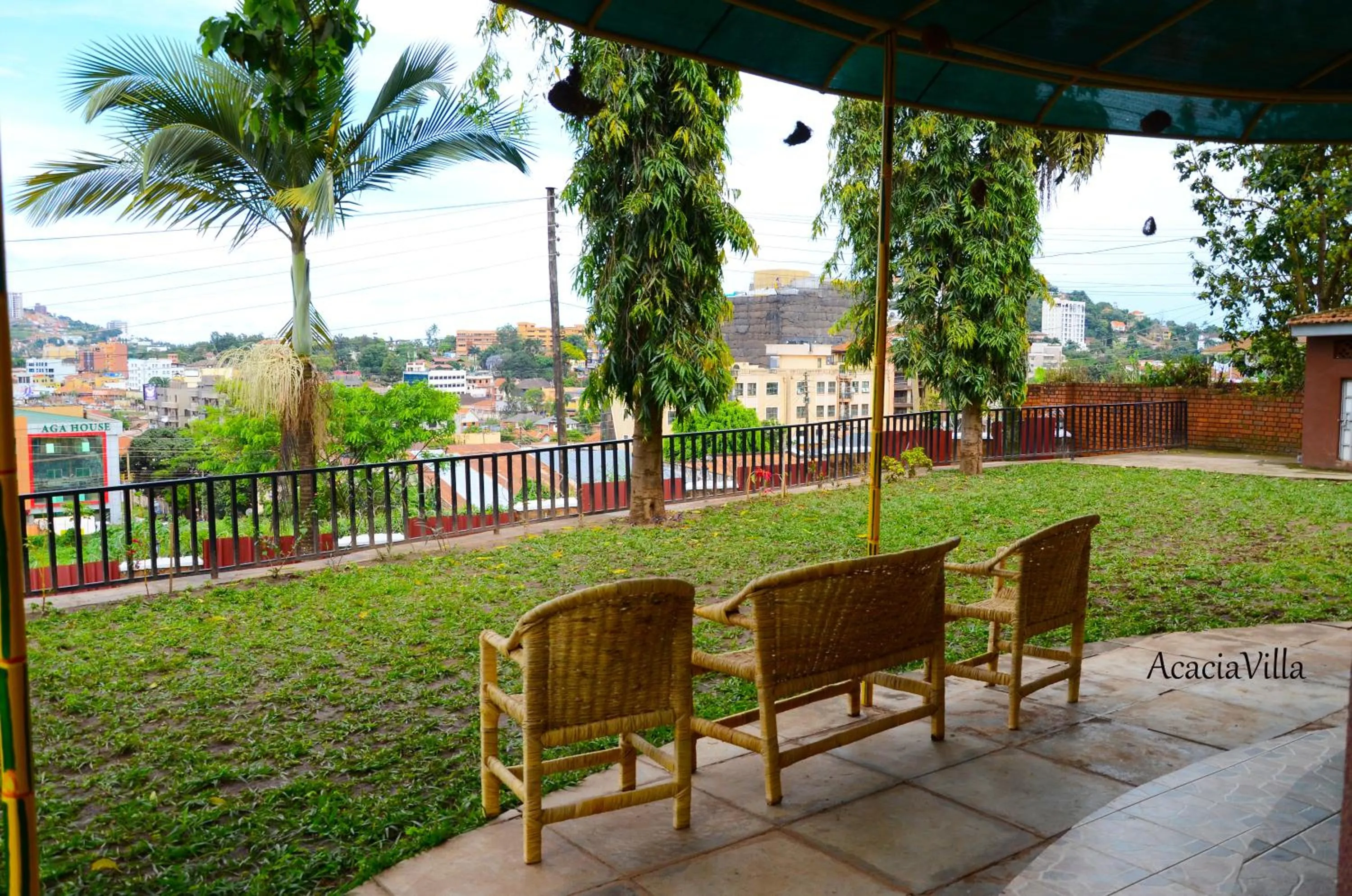Garden in Acacia Villa Kampala