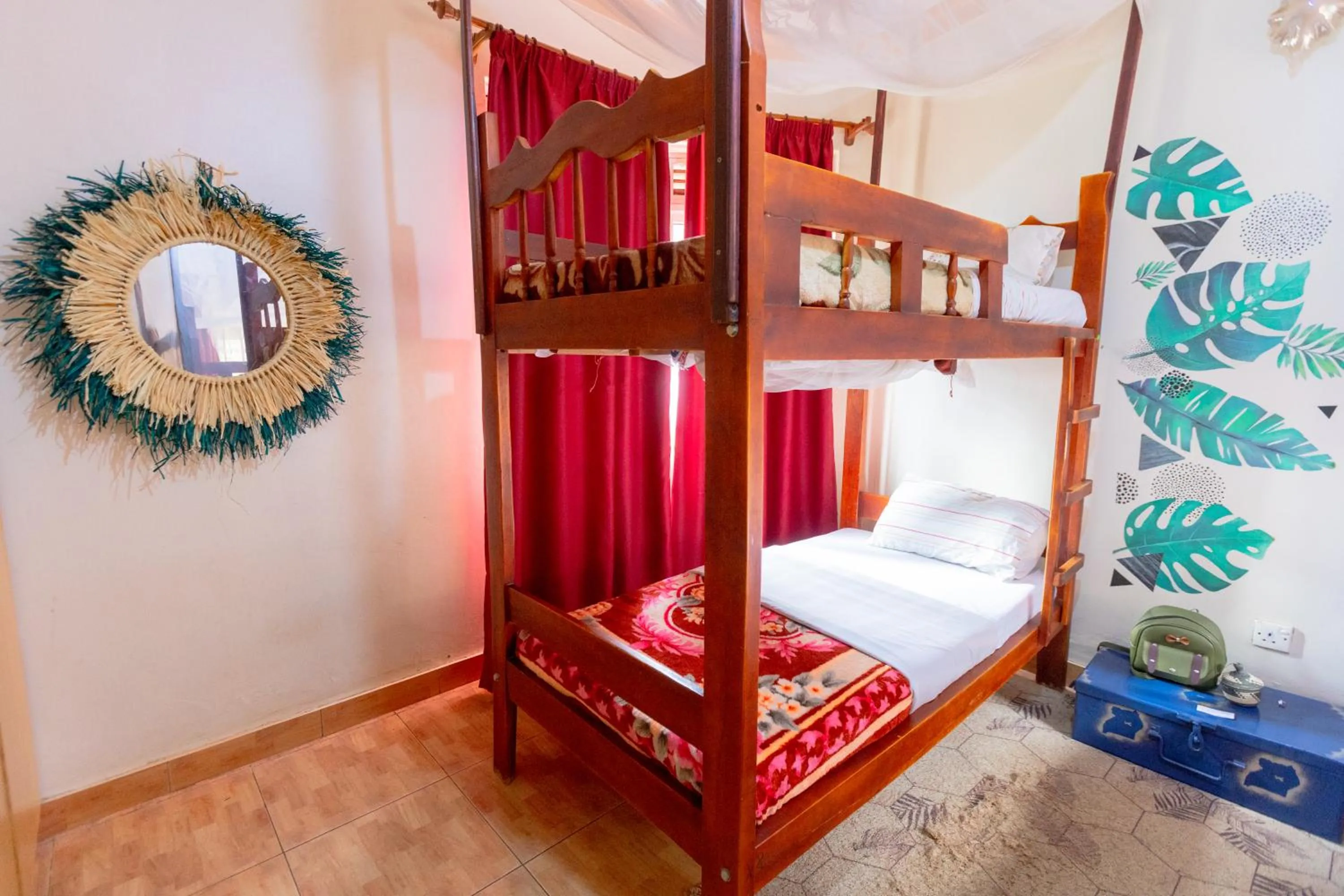 Bed in Acacia Villa Kampala