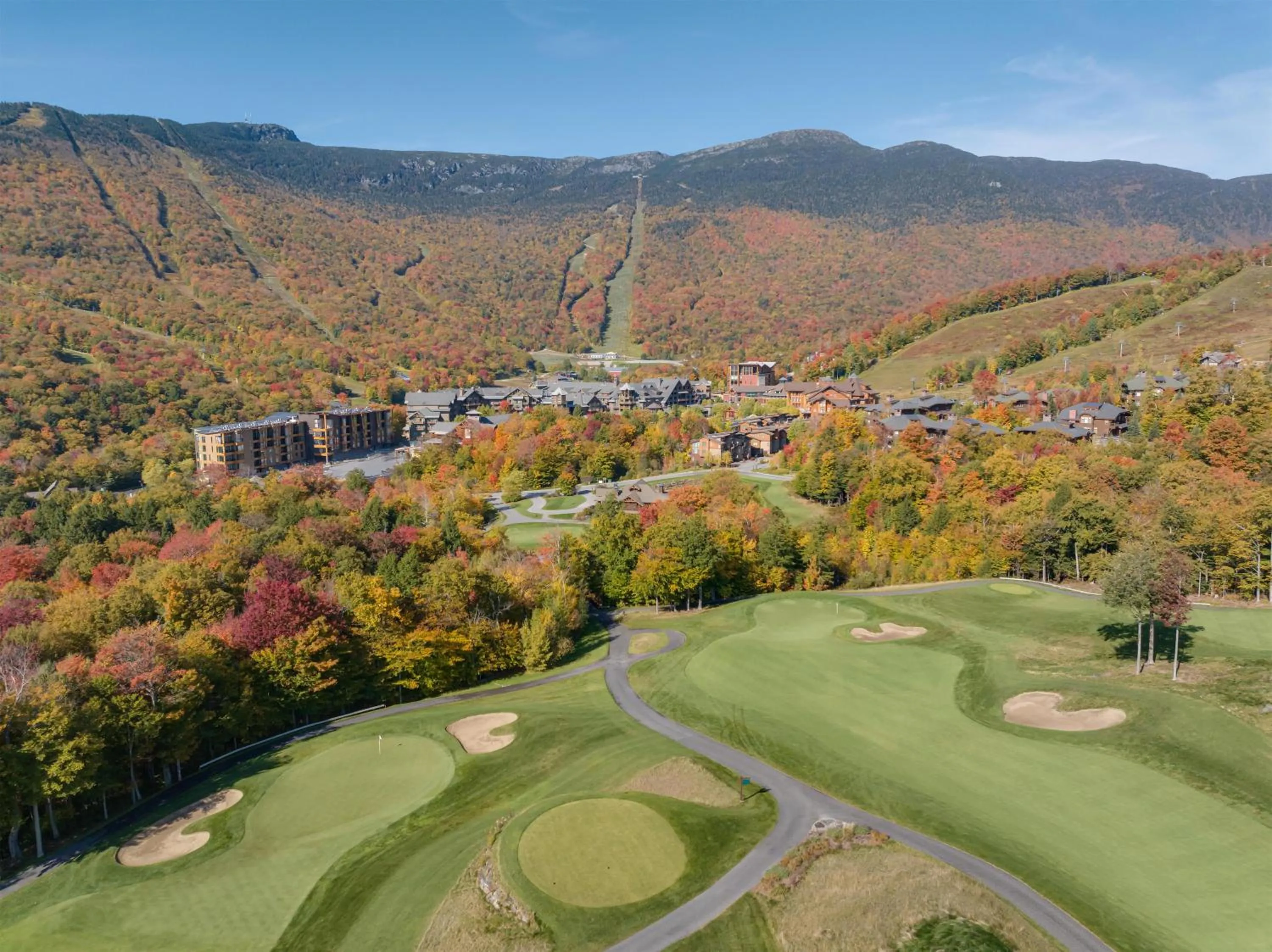 Golfcourse in The Lodge at Spruce Peak, a Destination by Hyatt Residence