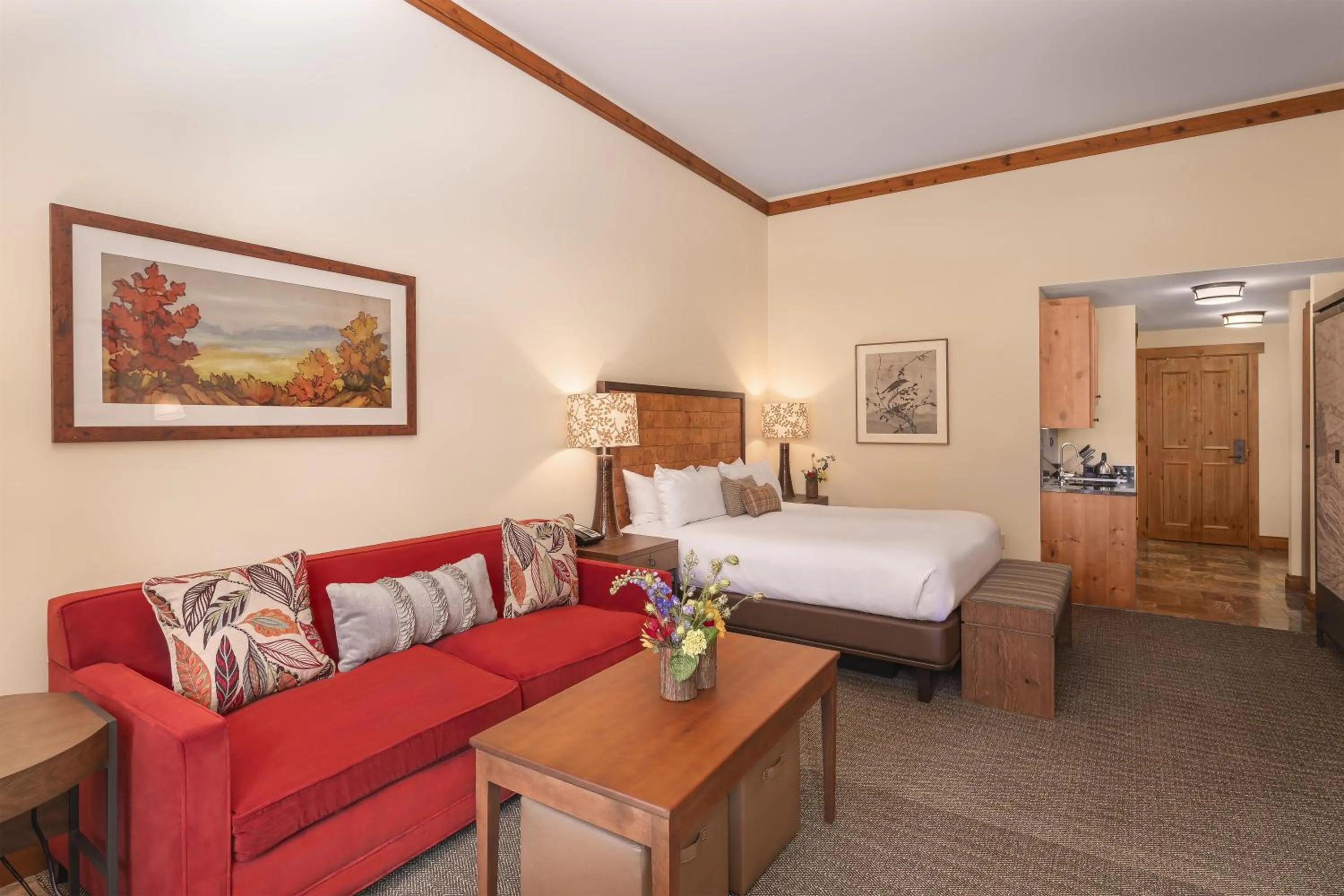 Bedroom, Bed in The Lodge at Spruce Peak, a Destination by Hyatt Residence
