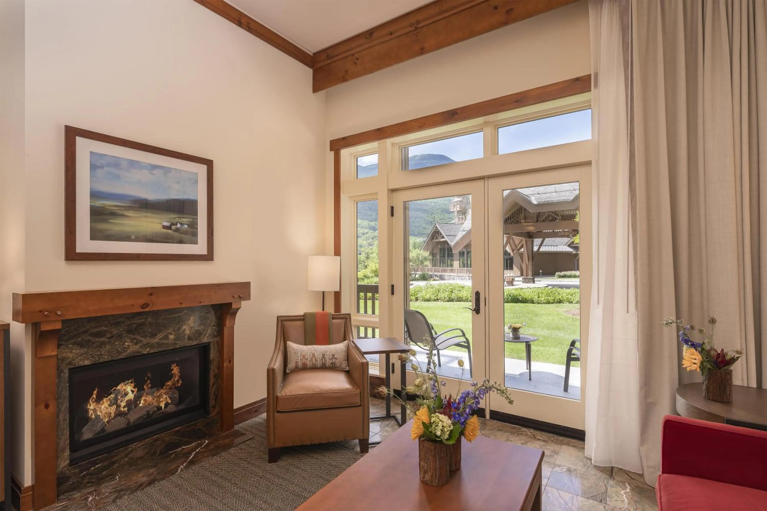 Bedroom in The Lodge at Spruce Peak, a Destination by Hyatt Residence