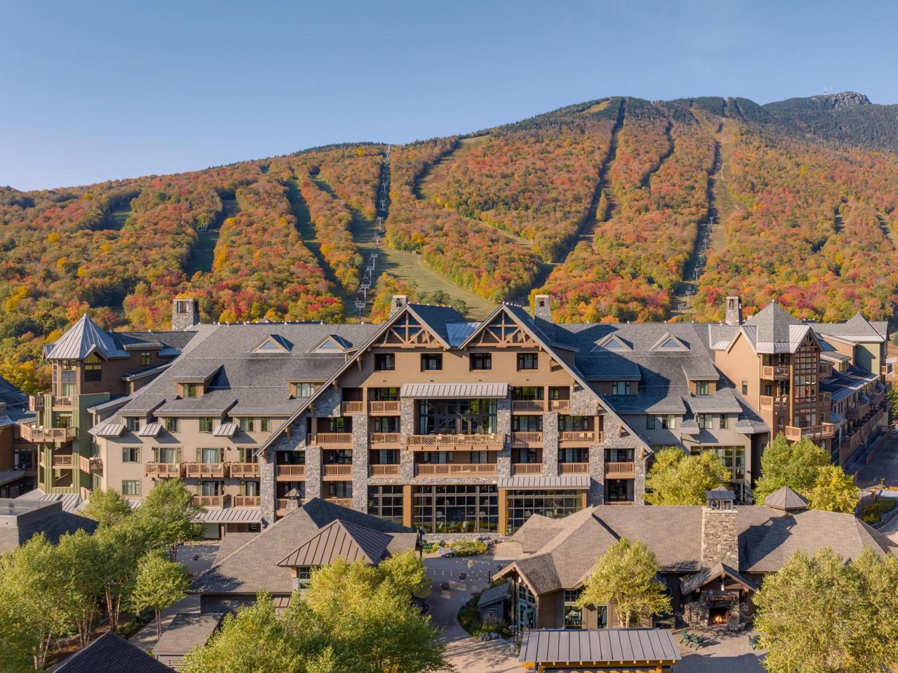 Property building in The Lodge at Spruce Peak, a Destination by Hyatt Residence